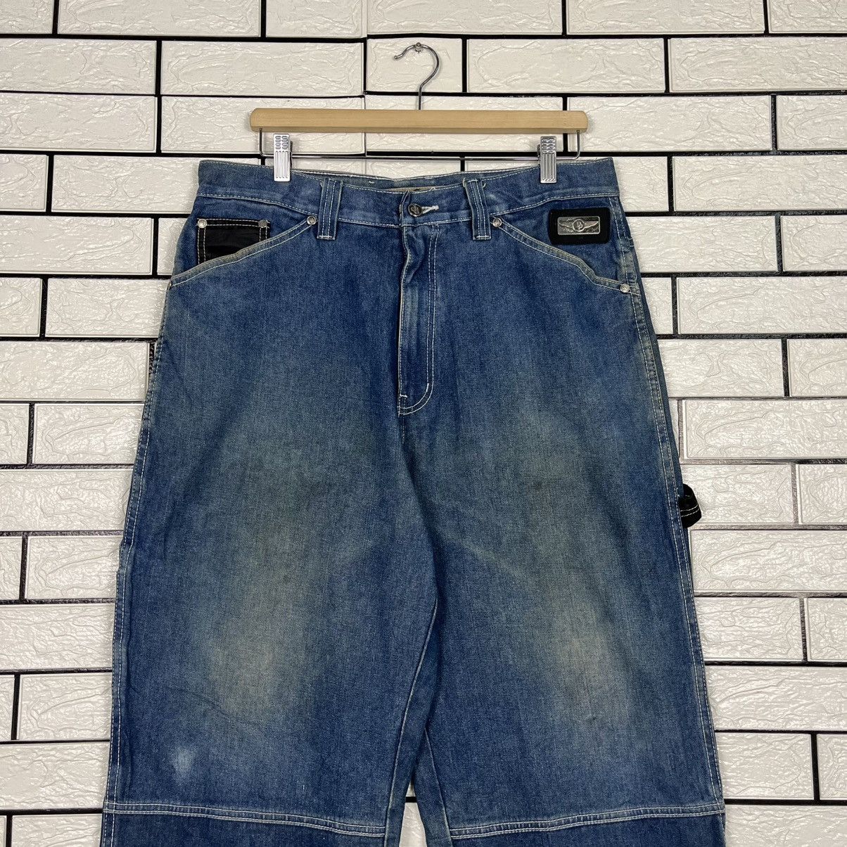 Pelle Pelle Vintage Marc Buchanan Pelle Pelle Workwear Denim Size US 34 / EU 50 - 3 Thumbnail