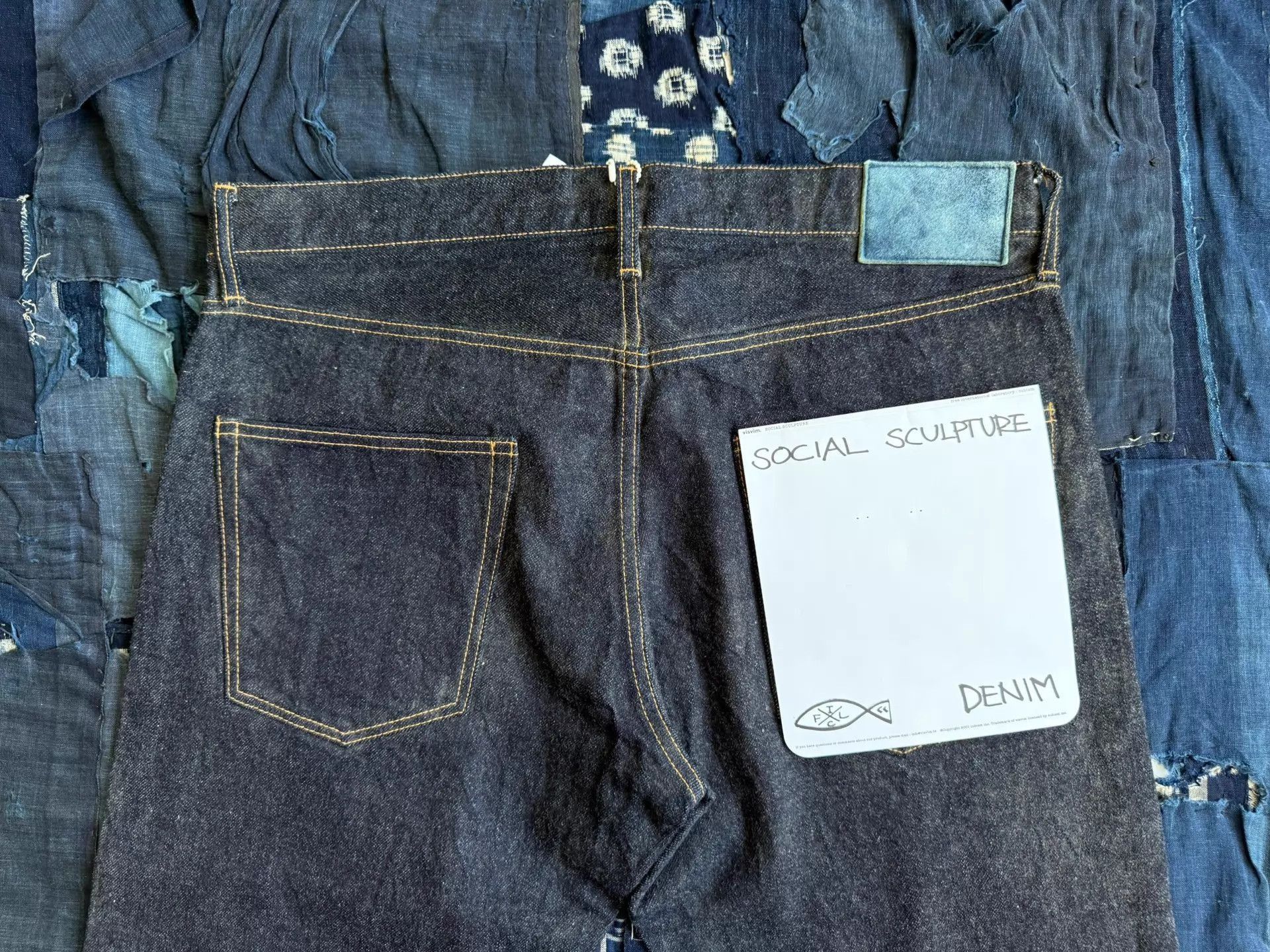 Visvim Black Denim Pants Size 36 Size US 36 / EU 52 - 5 Thumbnail