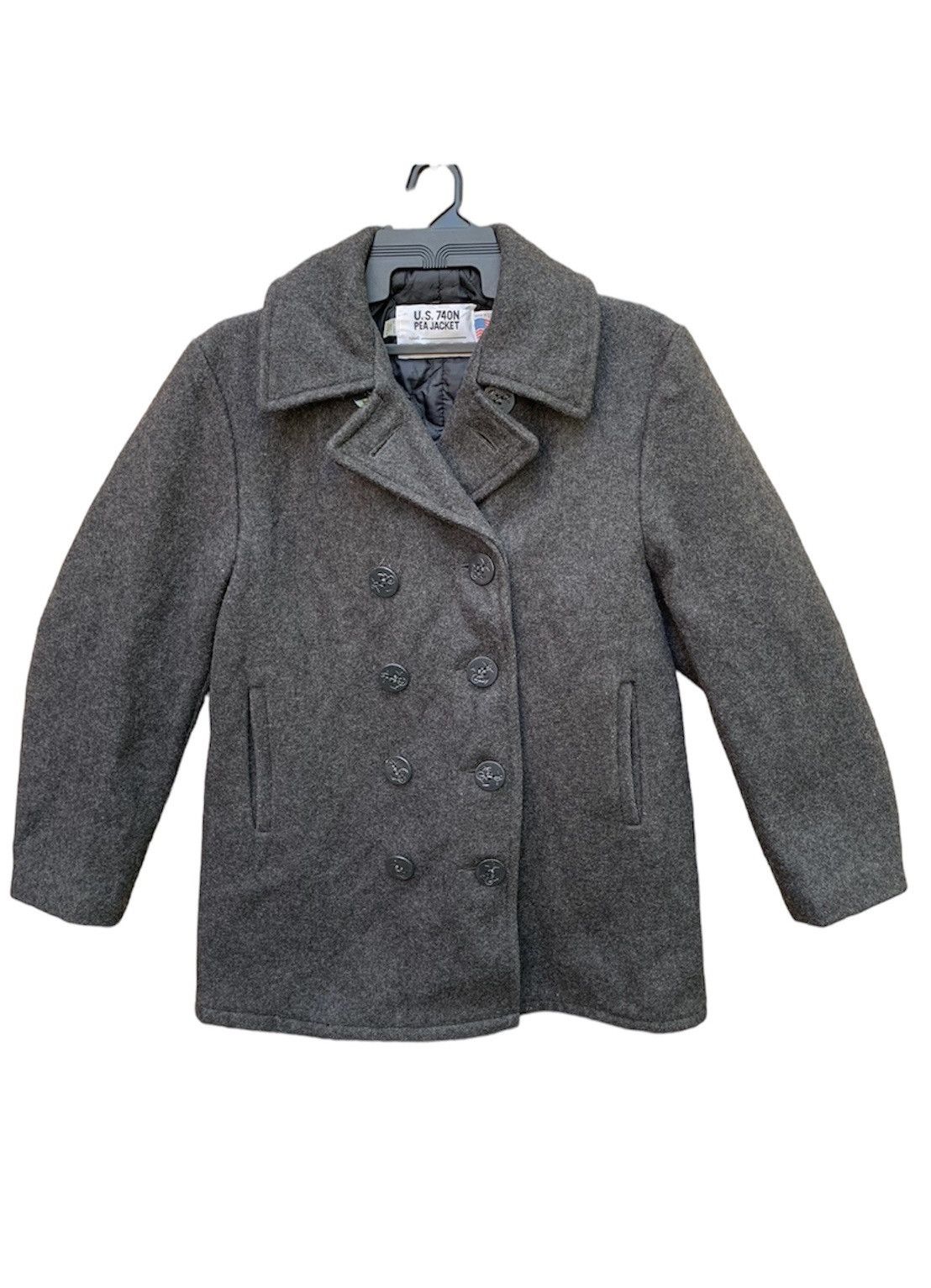 Schott Rare Vintage US 74ON PEA JACKET by SCHOTT Size US L / EU 52-54 / 3 - 1 Thumbnail