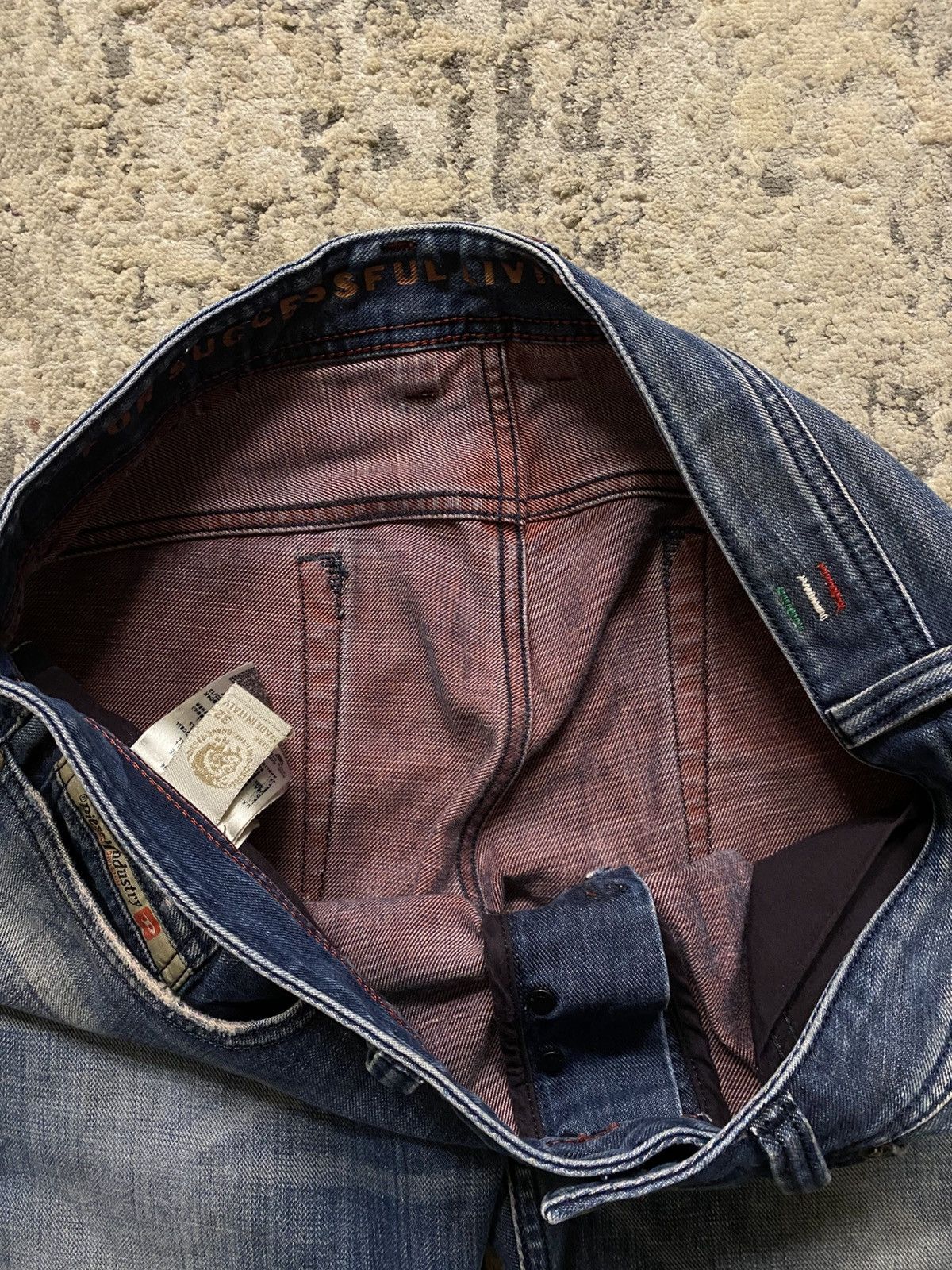 Diesel Diesel - AW12 Safado Denim Wash 0804K Size US 32 / EU 48 - 4 Thumbnail