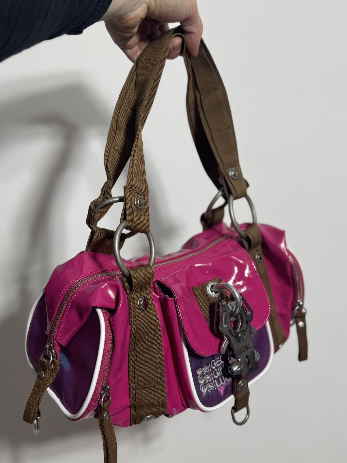 George Gina & Lucy Vintage 2010 Senorita Medelin Shoulder Punk Purple Bag Size ONE SIZE - 7 Thumbnail