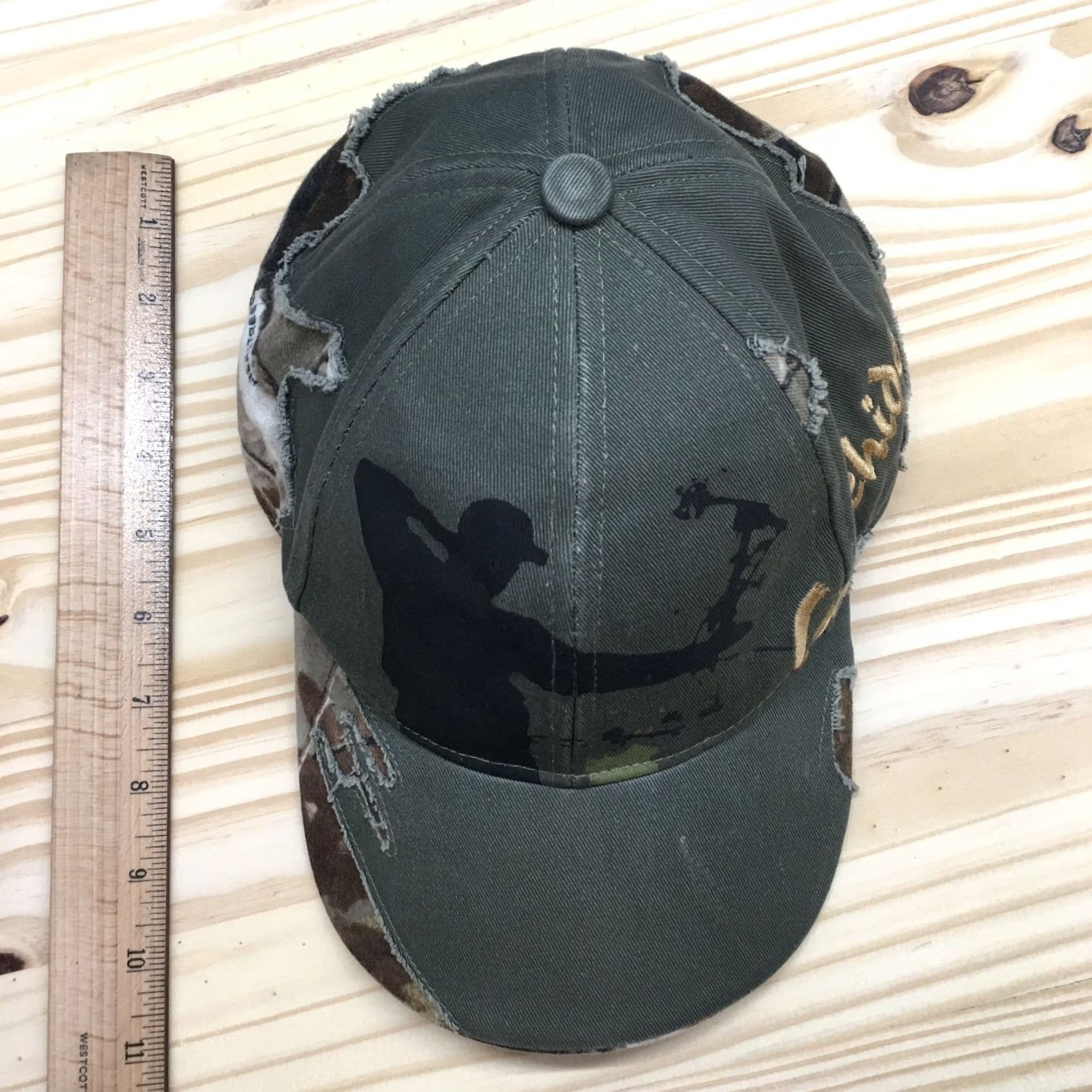 Vintage Gamehide Baseball Cap Unisex Brown Camo OSFA Adjustable Curved Brim Embroidered Size ONE SIZE - 6 Thumbnail