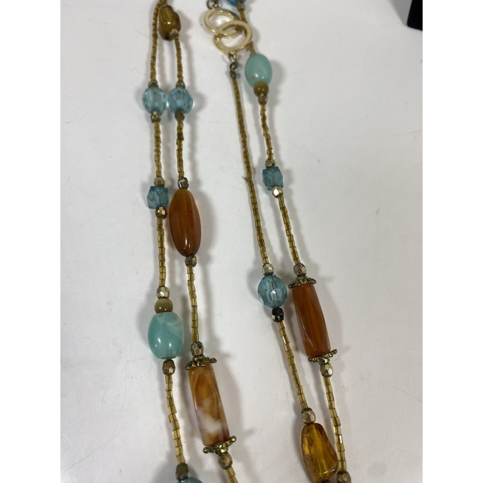 Other Beaded Necklace Stamped 14/20K Size ONE SIZE - 3 Thumbnail