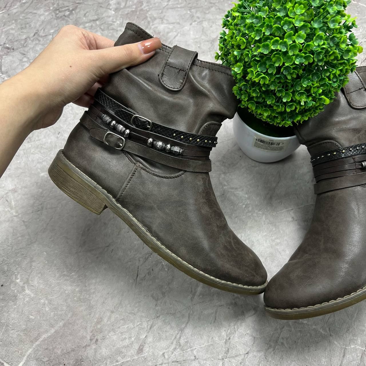 Japanese Brand Vintage AS.98 AirStep Style Acnle Leaher Biker EUR 37 Size US 5 / EU 37 - 9 Thumbnail