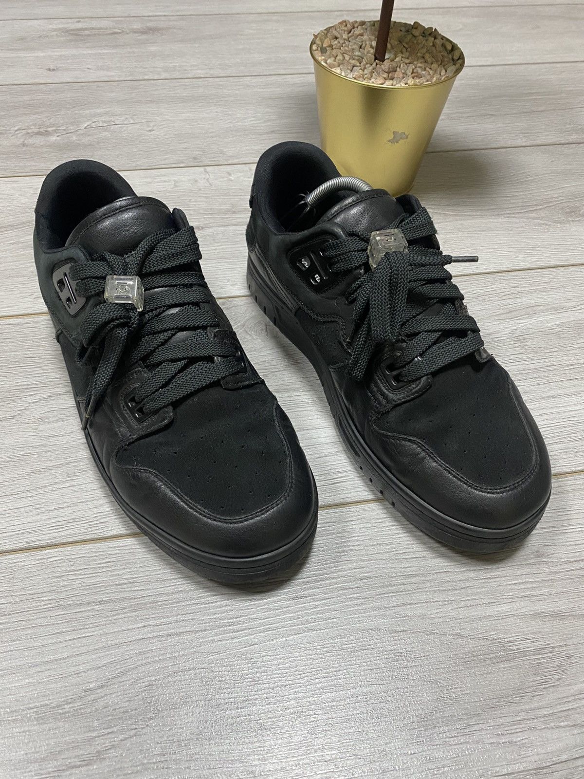 Acne Studios Acne Studios face sneakers leather Size US 11 / EU 44 - 3 Thumbnail