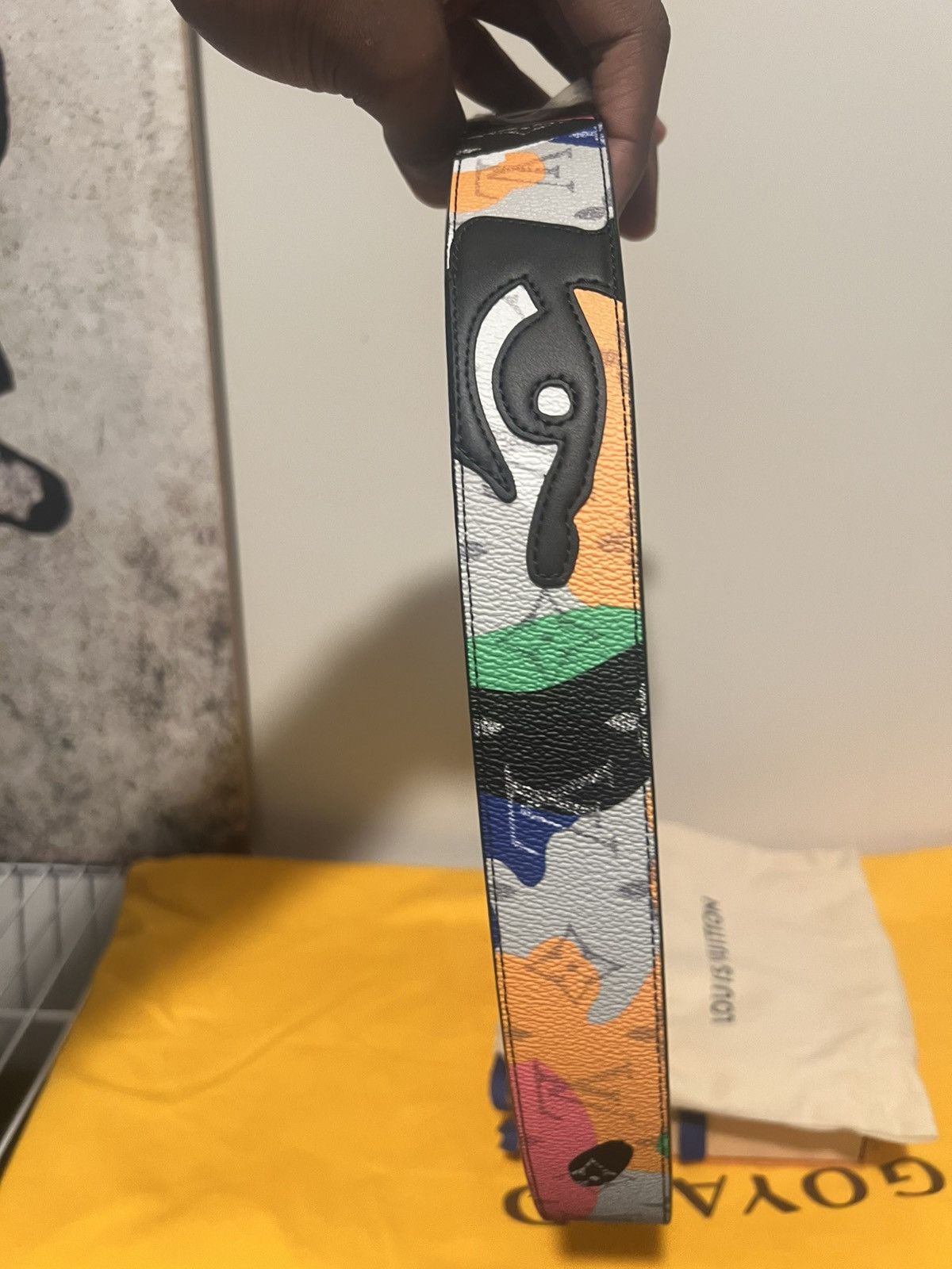 Louis Vuitton Louis Vuitton LV Kid Super Reversible Belt Size 44 - 8 Thumbnail