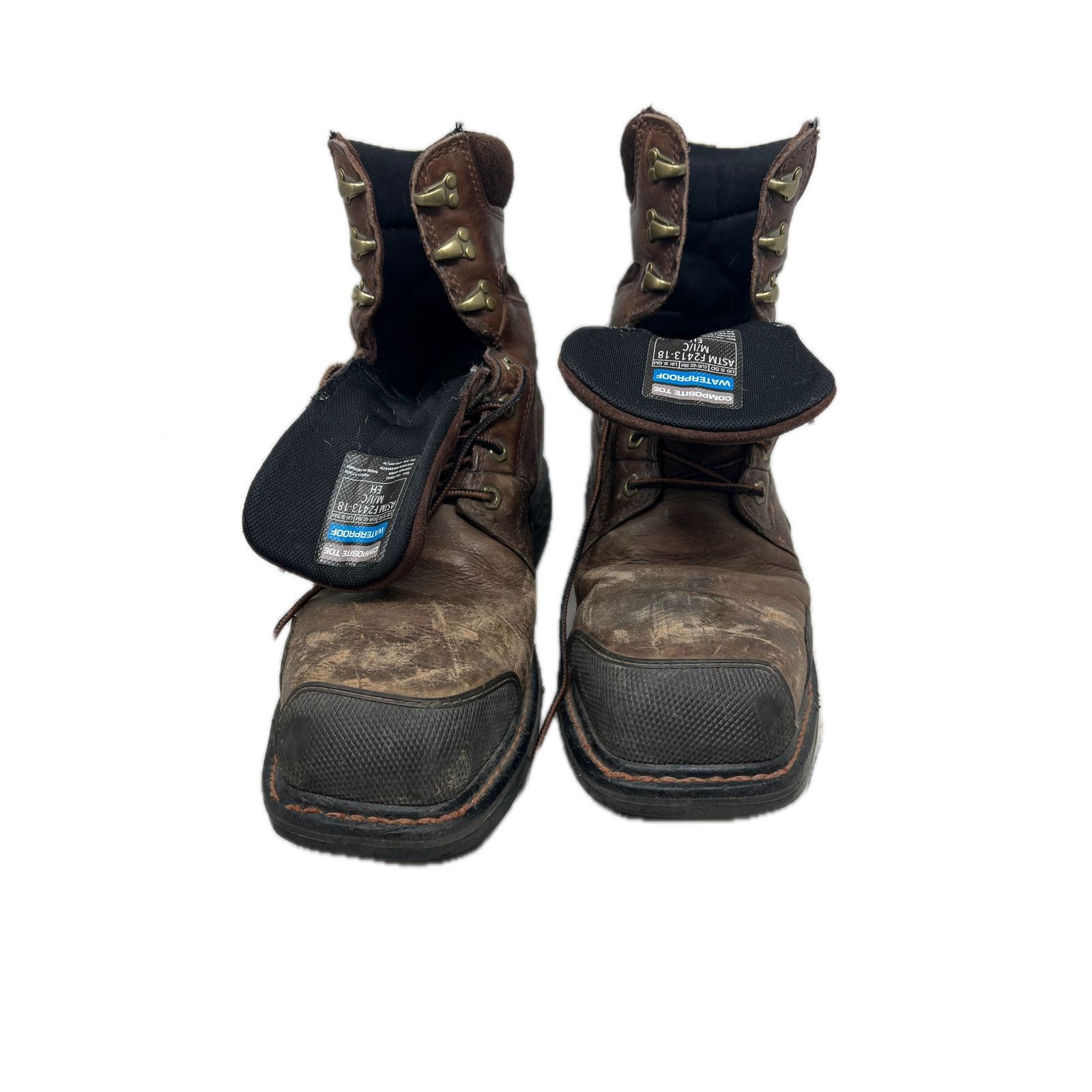 Ariat Ariat OverDrive 8" Wide Sq Toe Wtrprf Comp Toe Boot Mens 9.5 Size US 9.5 / EU 42-43 - 1 Thumbnail