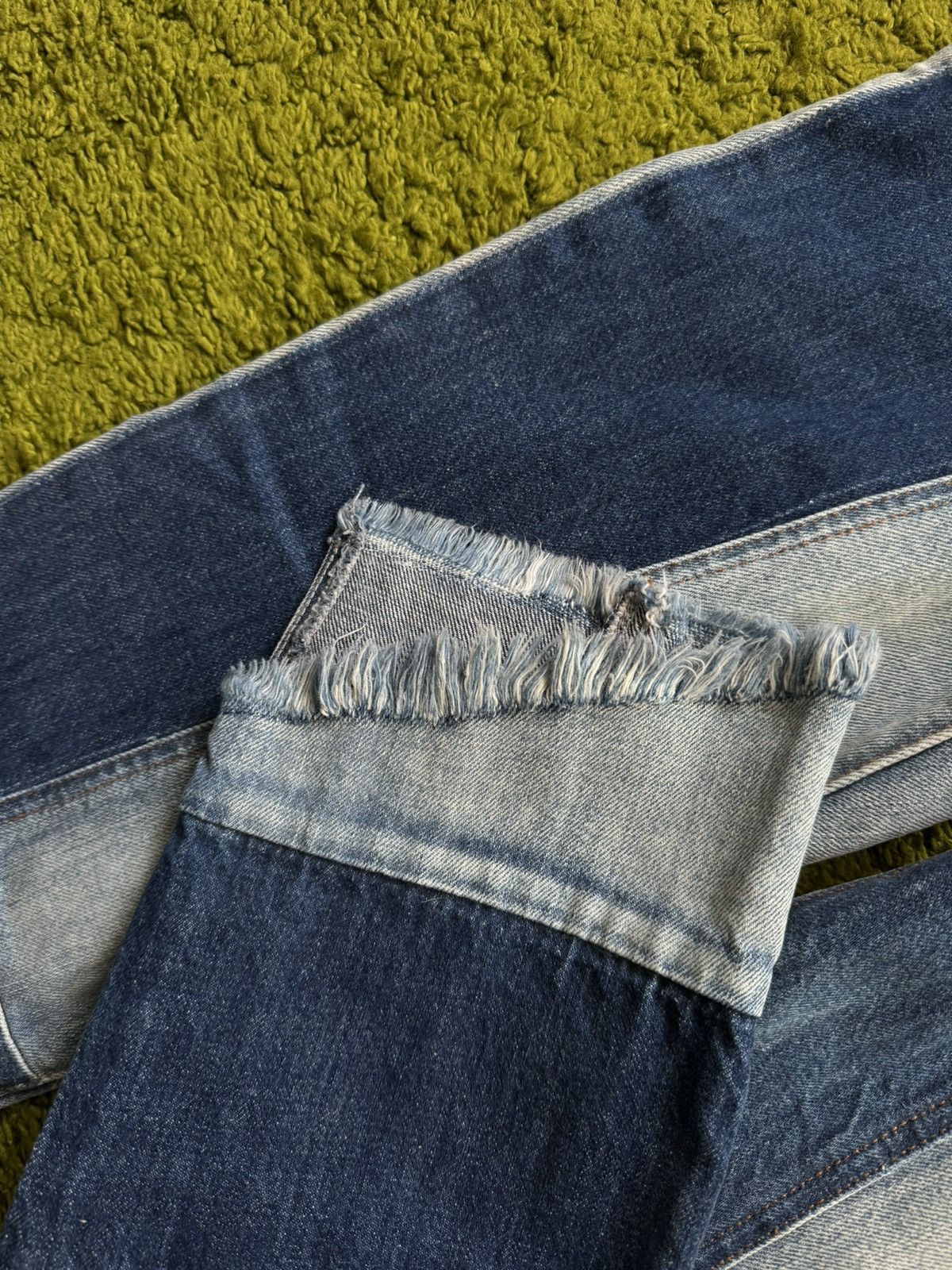 Zadig & Voltaire Zadig & Voltaire avant garde patchwork Japanese jeans denim Size 25" / US 0 / IT 36 - 3 Thumbnail