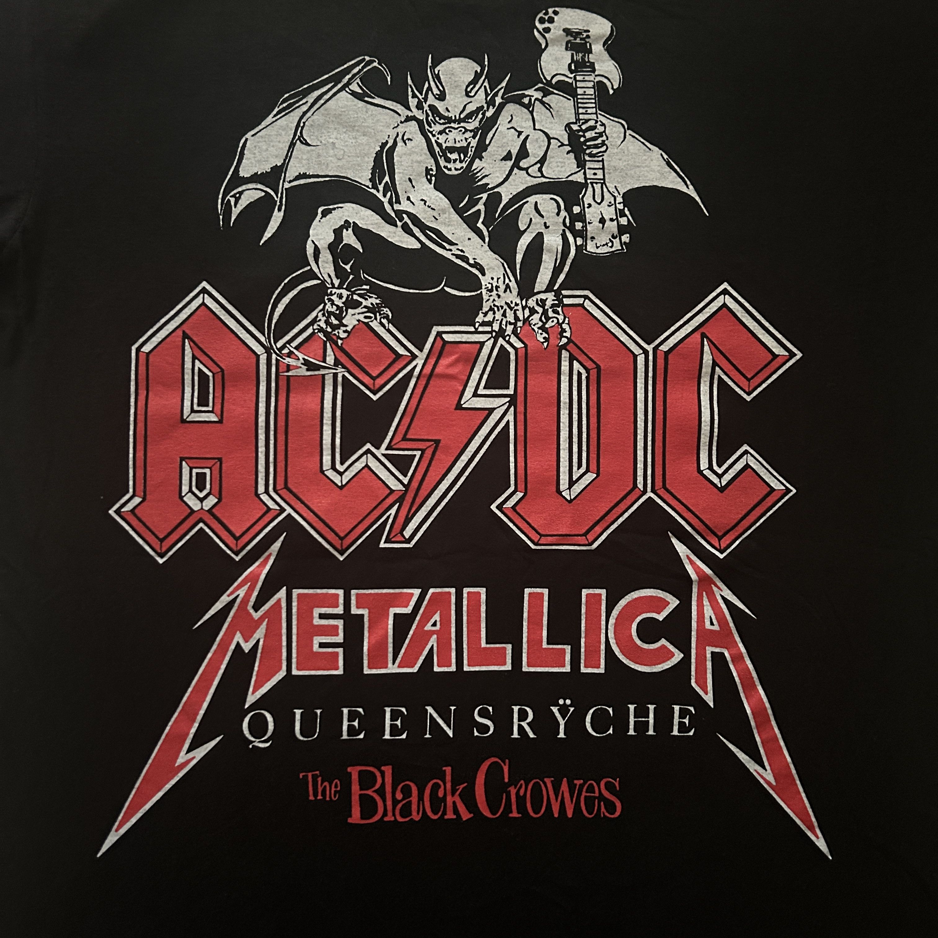Band Tees Vintage AC/DC Get This Into Your Head 1991 Tour Band T-shirt Size US XL / EU 56 / 4 - 4 Thumbnail