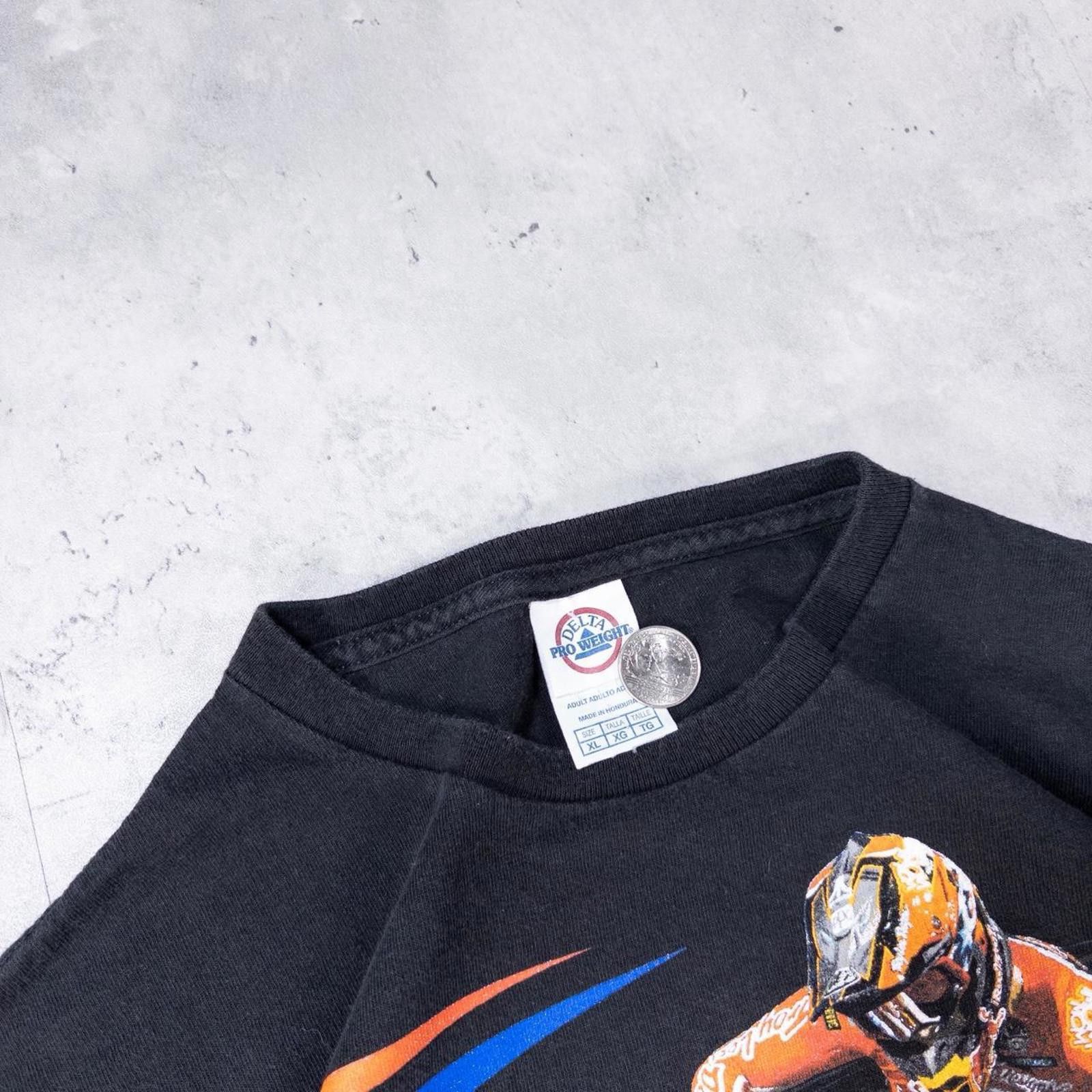 Other Y2K Black Redbull Racing Barcia 51 Moto T-Shirt Size US XL / EU 56 / 4 - 5 Thumbnail