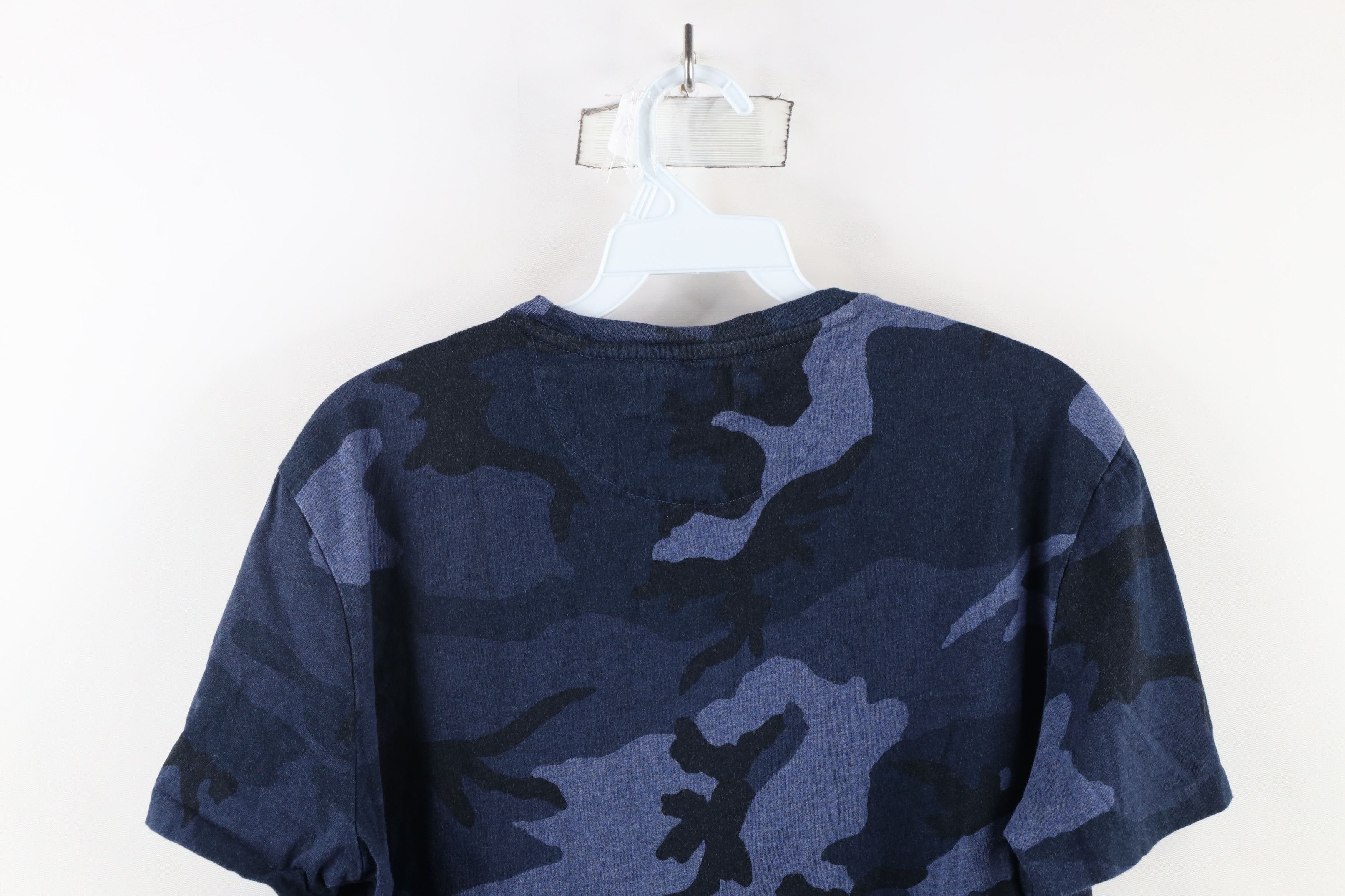 Ralph Lauren × Vintage Vintage Ralph Lauren Camouflage Short Sleeve Pocket T-Shirt Size US M / EU 48-50 / 2 - 9 Thumbnail