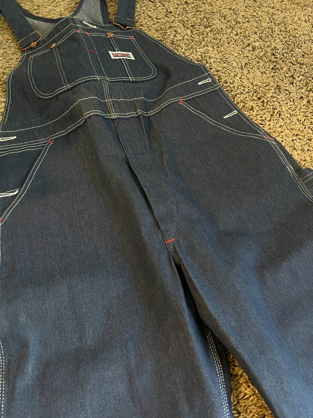 Designer Deadstock 70s Big Mac Overalls Mens 36 