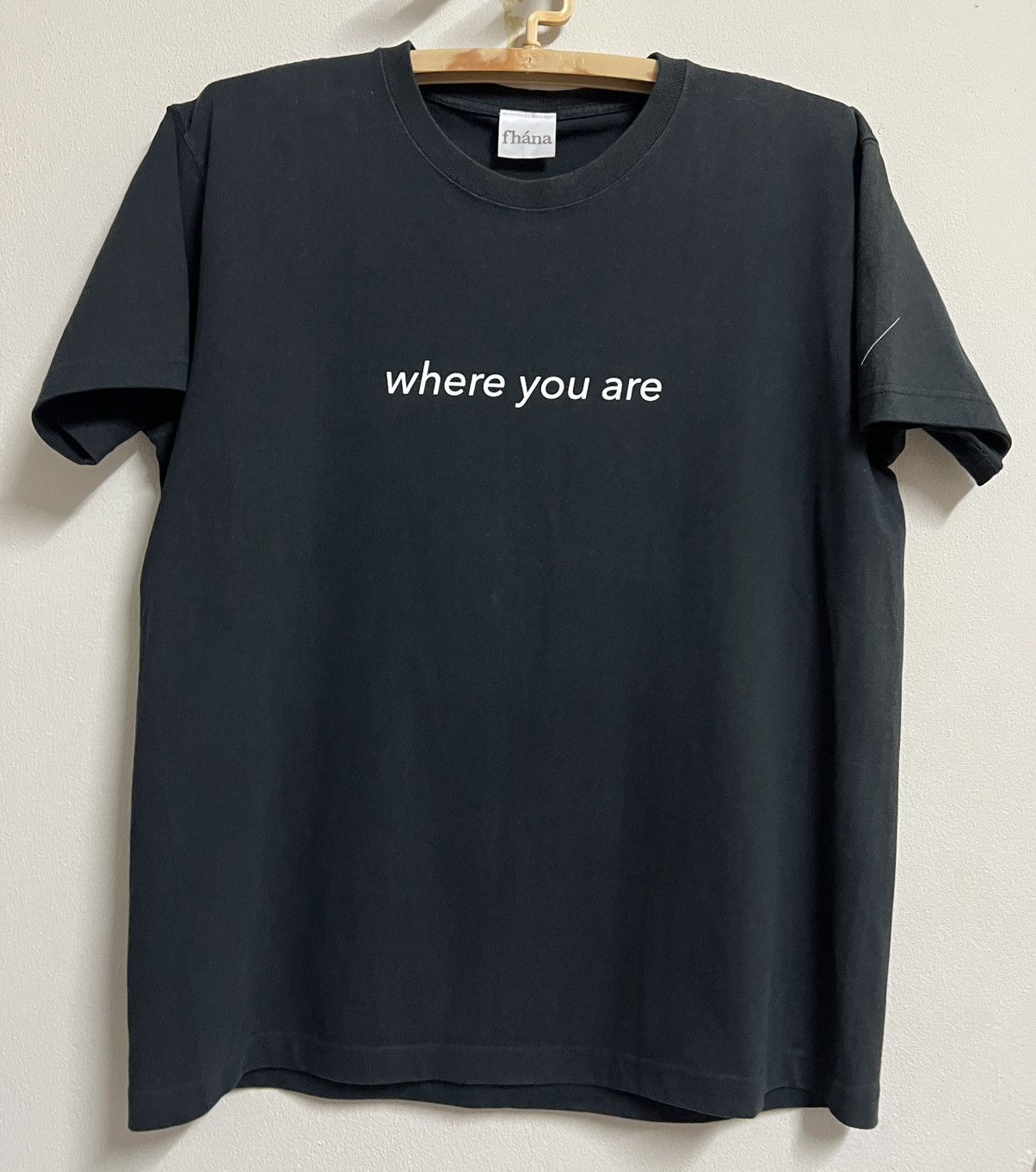 Band Tees Fhana Where You Are Tour 2019 Tee Black Japan “narrative” L Size US L / EU 52-54 / 3 - 4 Thumbnail