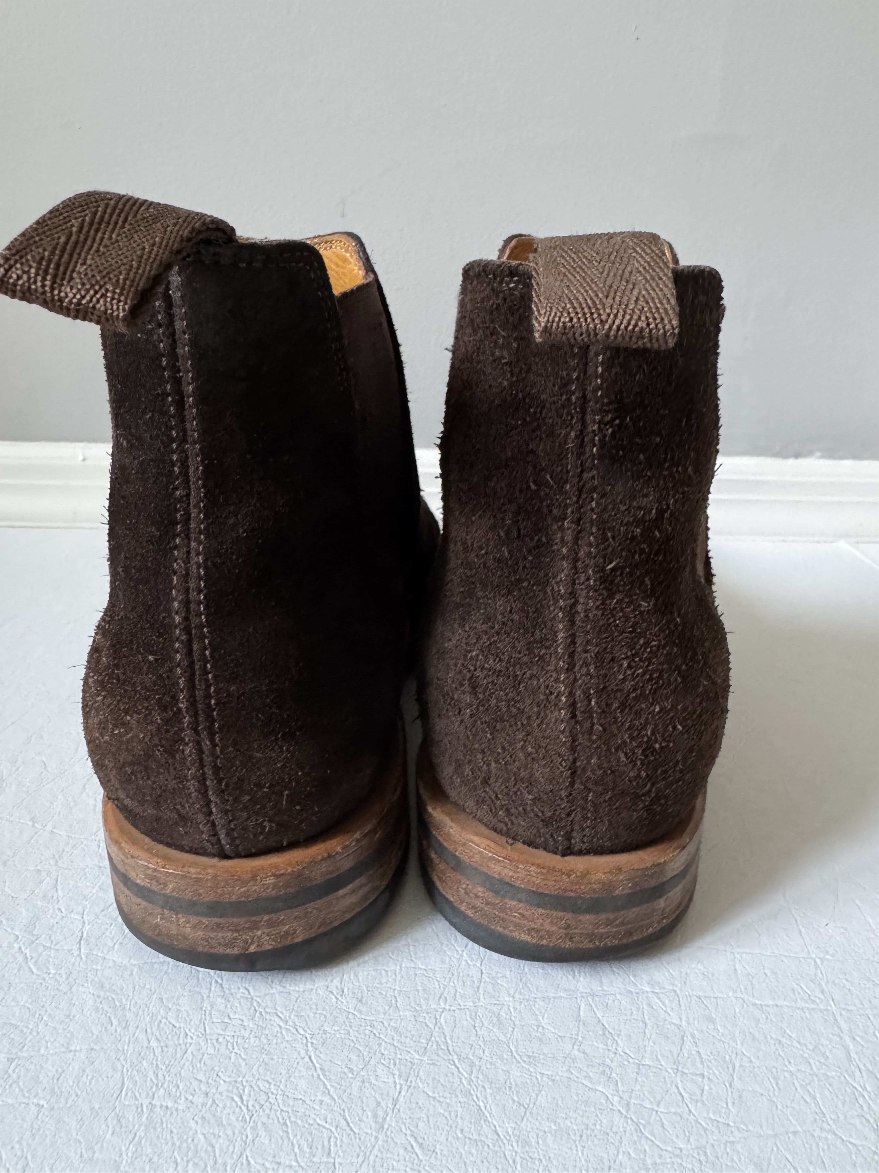Viberg Chelsea Suede Cafe Arabica Size US 7 / EU 40 - 5 Thumbnail