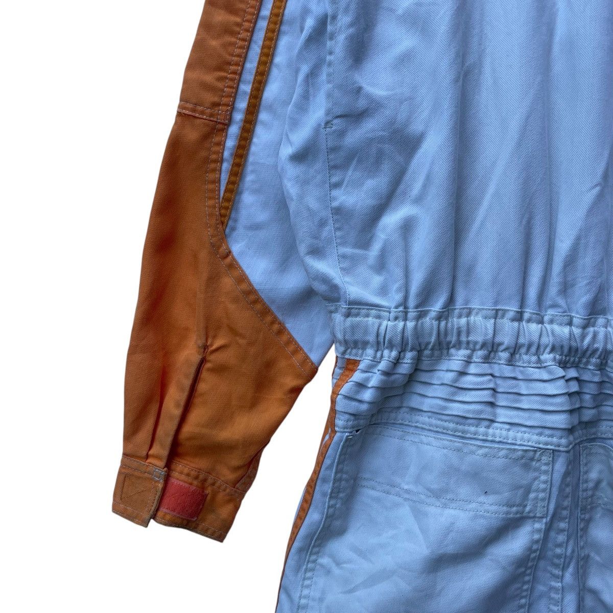 Vintage 💥Vintage Toyota Corolla Techno Top Crew Coverall Workwear Size US 31 - 8 Thumbnail