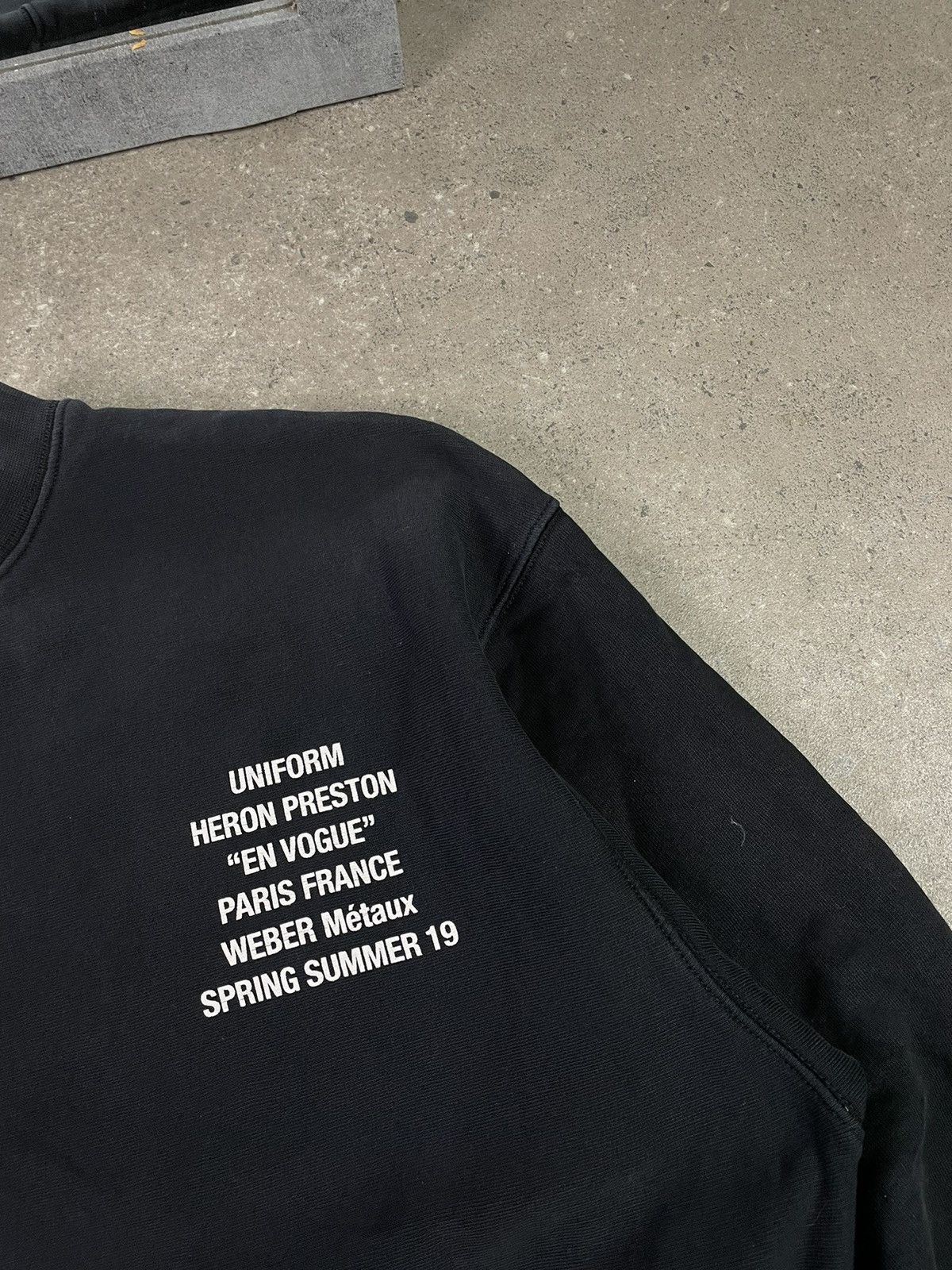 Heron Preston Heron Preston Metal Worker Sweatshirt Crewneck Size US S / EU 44-46 / 1 - 4 Thumbnail