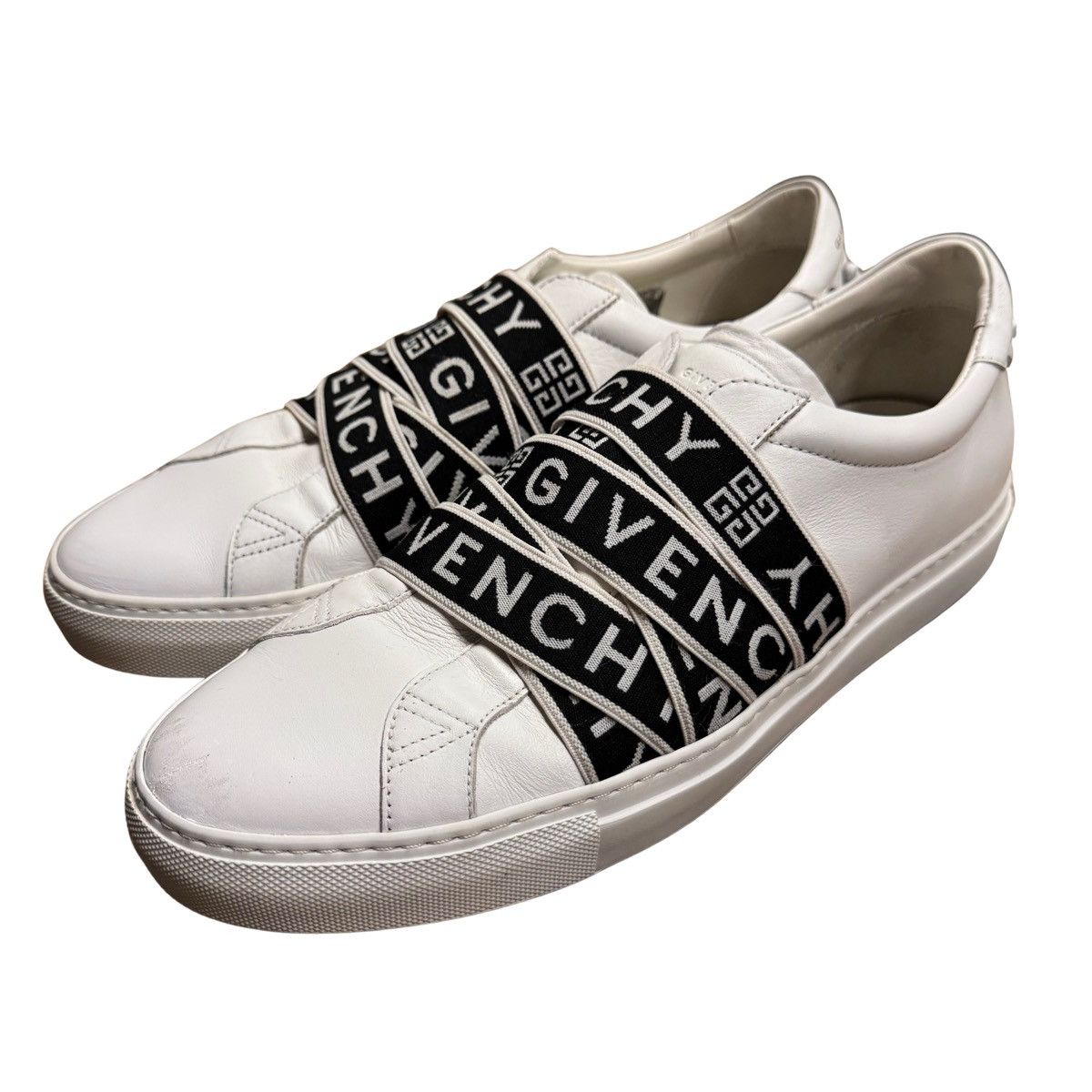 Givenchy Givenchy White 4G Elastic Urban Knots Sneakers Size US 10.5 / EU 43-44 - 2 Thumbnail