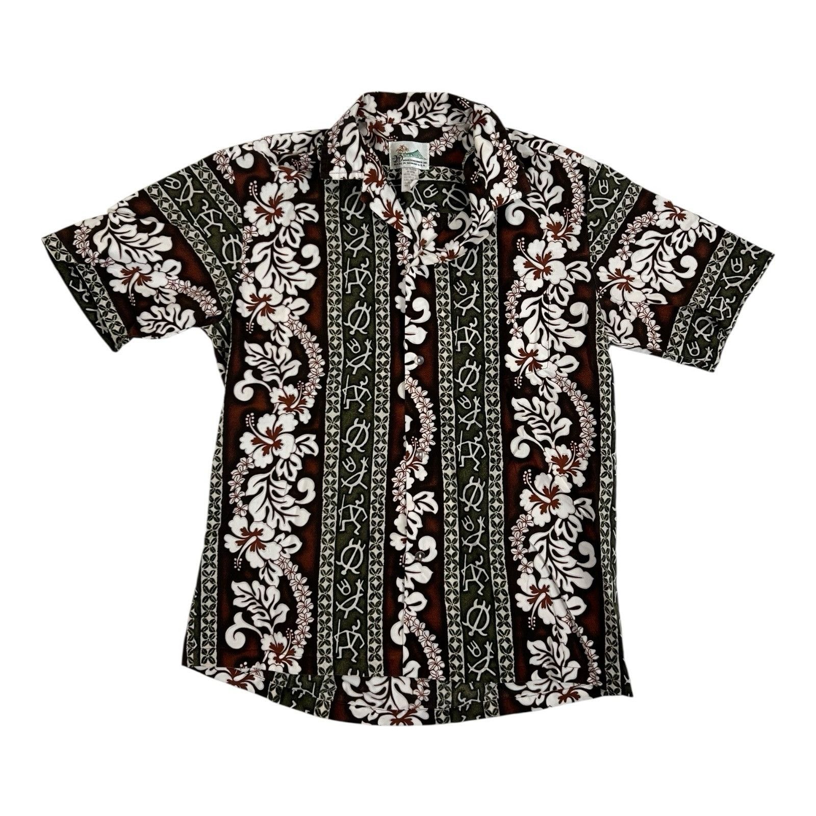 Vintage Vintage Winnie Fashion Hawaiian Shirt Size Large Floral Hibi Size US L / EU 52-54 / 3 - 1 Thumbnail
