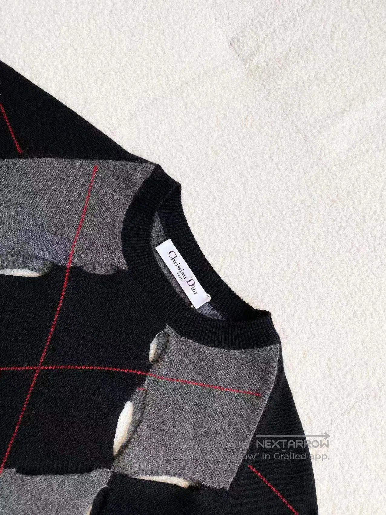 Dior Dior 24Cruise diamond diamond knit top| Size 4XL / US 24-26 - 4 Thumbnail