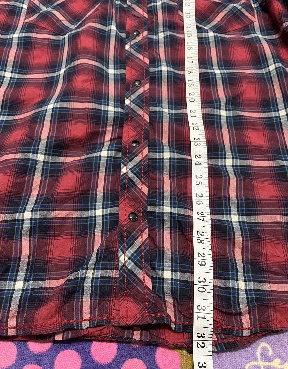 True Religion TRUE RELIGION Western Flannel Rare Button Up Shirt Size US XL / EU 56 / 4 - 14 Thumbnail