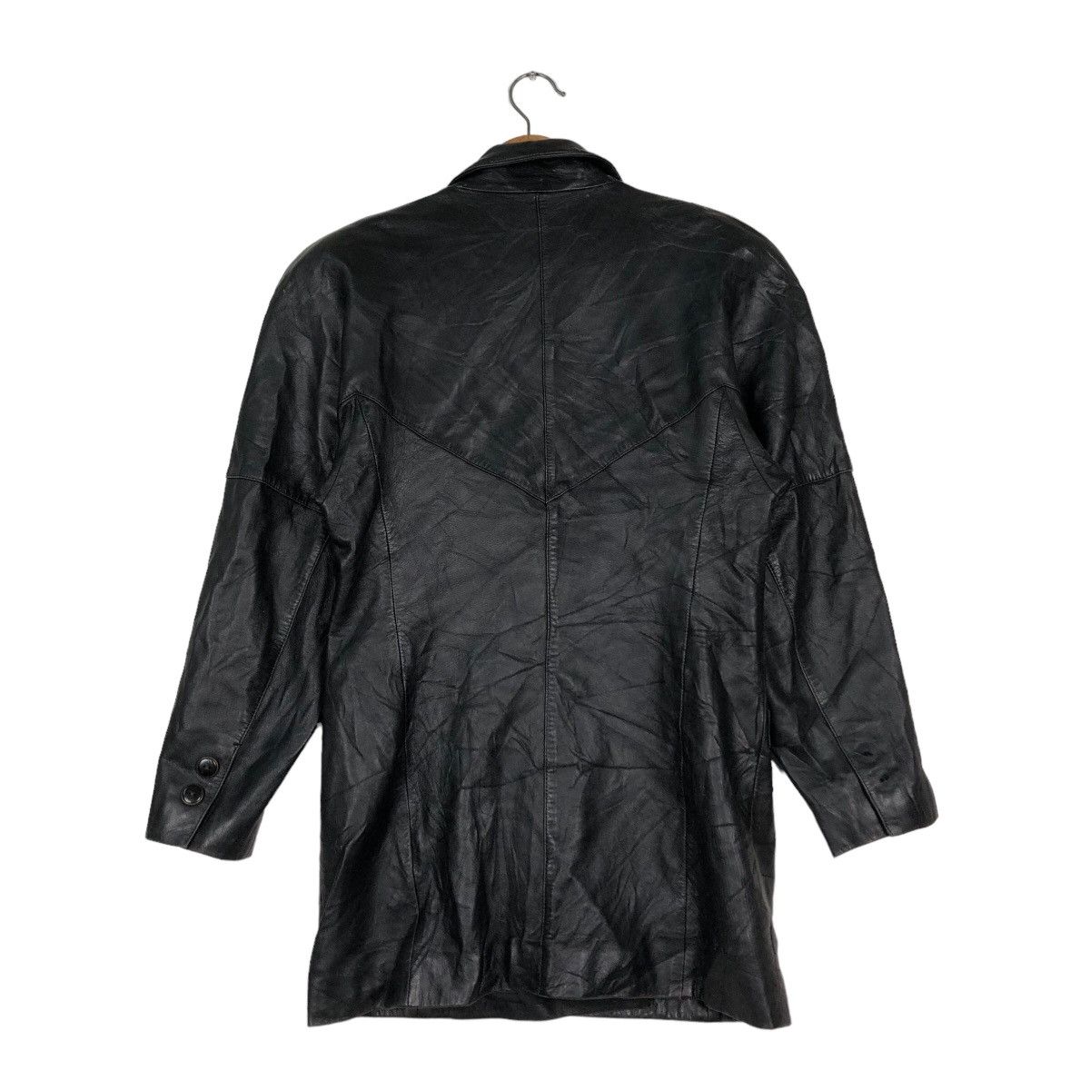 Japanese Brand 🔥Vintage Biker Leather Jacket Vino Deporte Issey Miyake Size US M / EU 48-50 / 2 - 7 Thumbnail