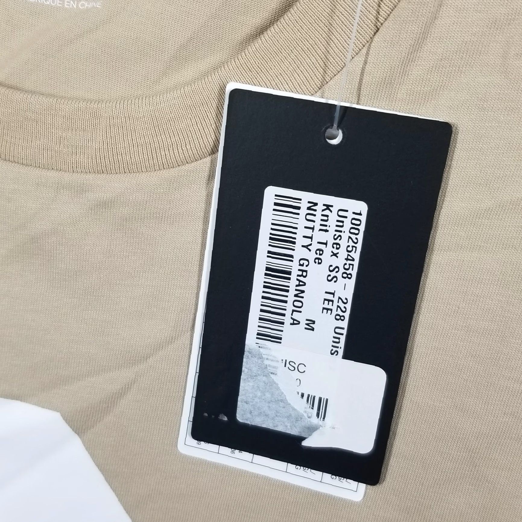 Converse Converse Shirt Mens M Beige Nutty Granola Graphic Tee 10025458-228 Crew Neck Short Sleeve Size US M / EU 48-50 / 2 - 3 Thumbnail