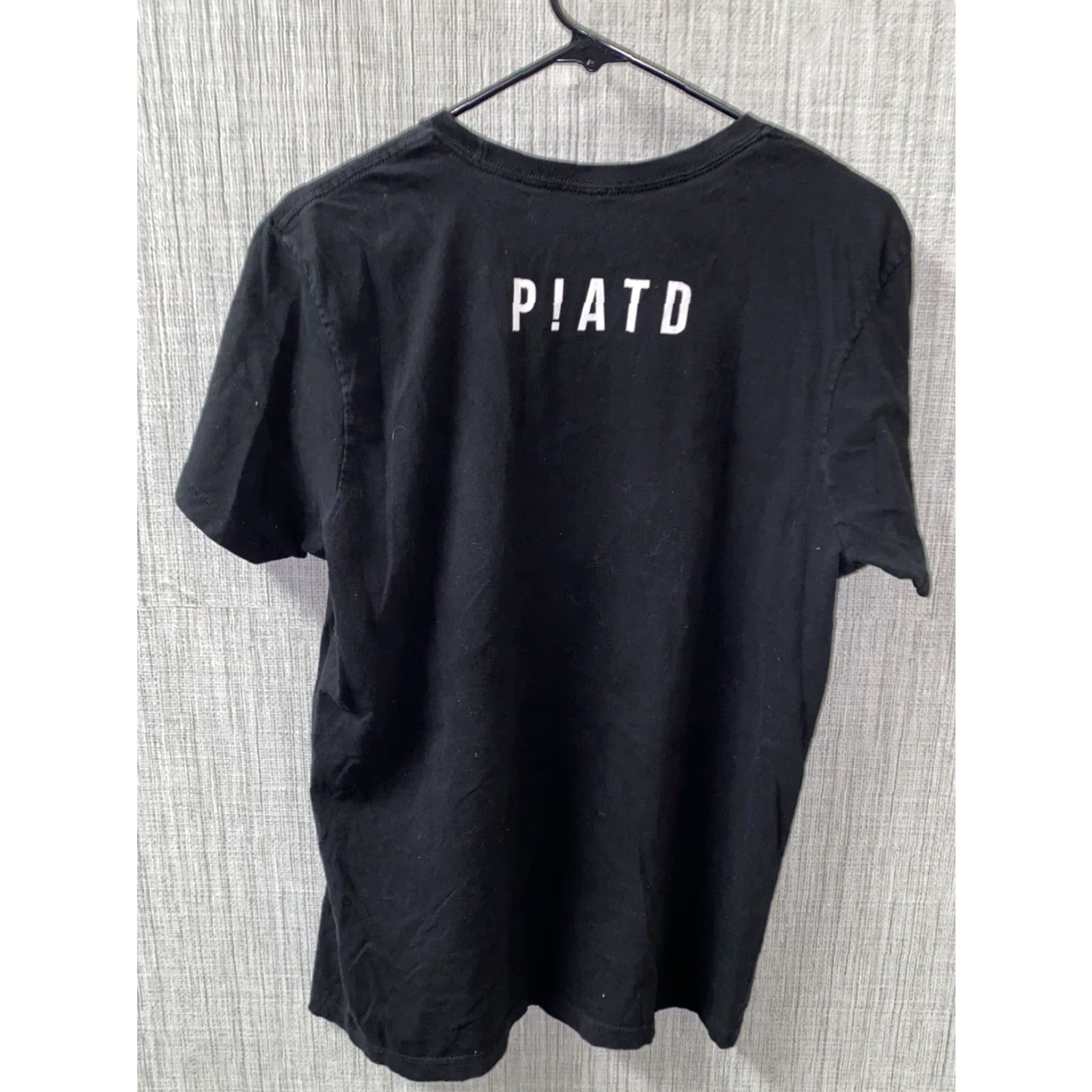Vintage Men's Panic At The Disco T-Shirt Short Sleeve Black Size S Band Vintage 20.5 Inch Armpit Size US S / EU 44-46 / 1 - 3 Thumbnail