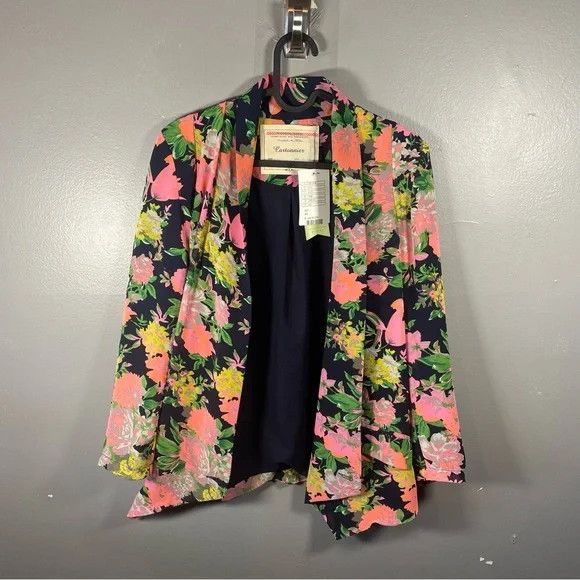 Anthropologie Anthropologie Cartonnier Floral Blazer Size XS / US 0-2 / IT 36-38 - 1 Thumbnail