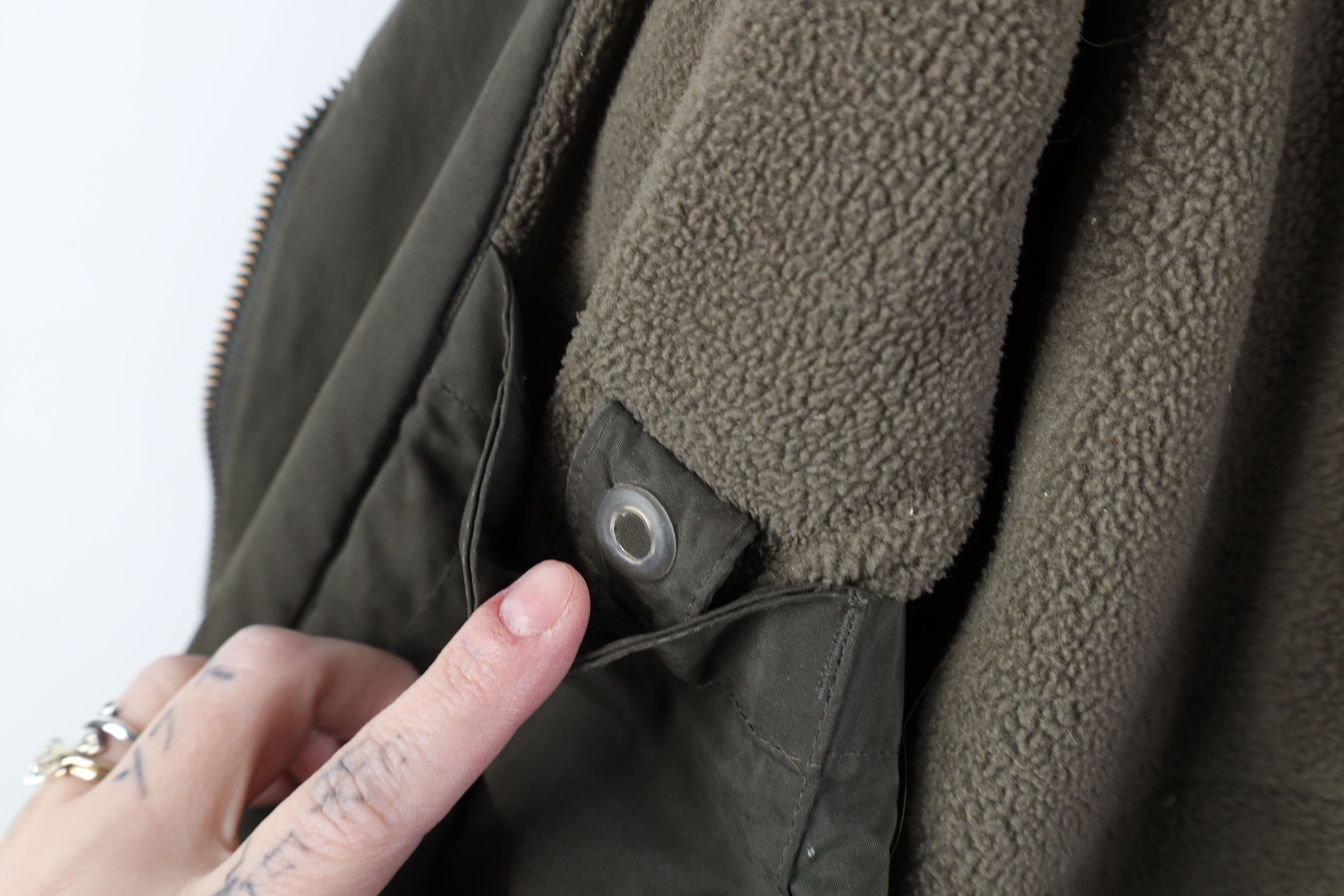 Columbia Vintage Columbia Spell Out Fleece Lined Bomber Jacket Green Size US L / EU 52-54 / 3 - 11 Thumbnail
