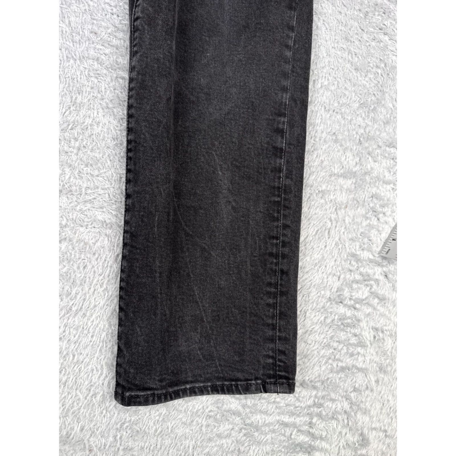 Levi's Levi's 541 Jeans Slim Fit Denim Black 34x27 Adult Men 5-Pocket Zip Fly 34 Waist Cotton Denim Size US 34 / EU 50 - 7 Thumbnail