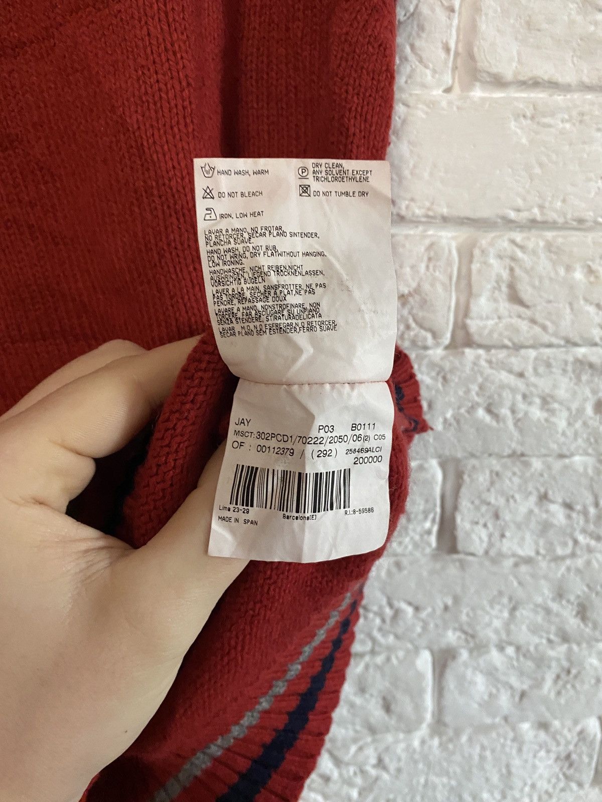 Burberry × Vintage Vintage Wool West Burberry London Tank Top Size US L / EU 52-54 / 3 - 5 Thumbnail