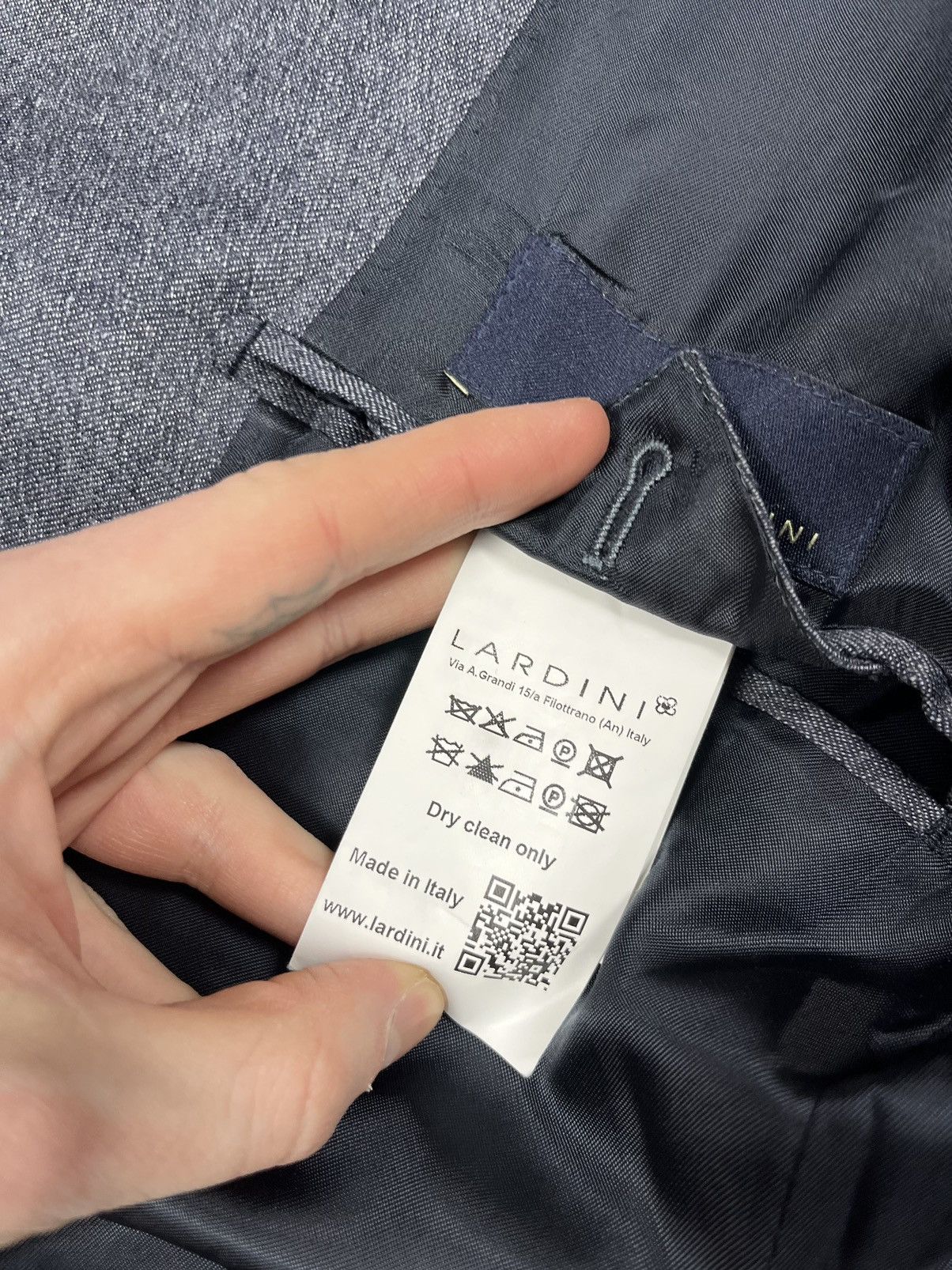 Designer × Lardini Lardini wool blazer jacket Size 40R - 6 Thumbnail