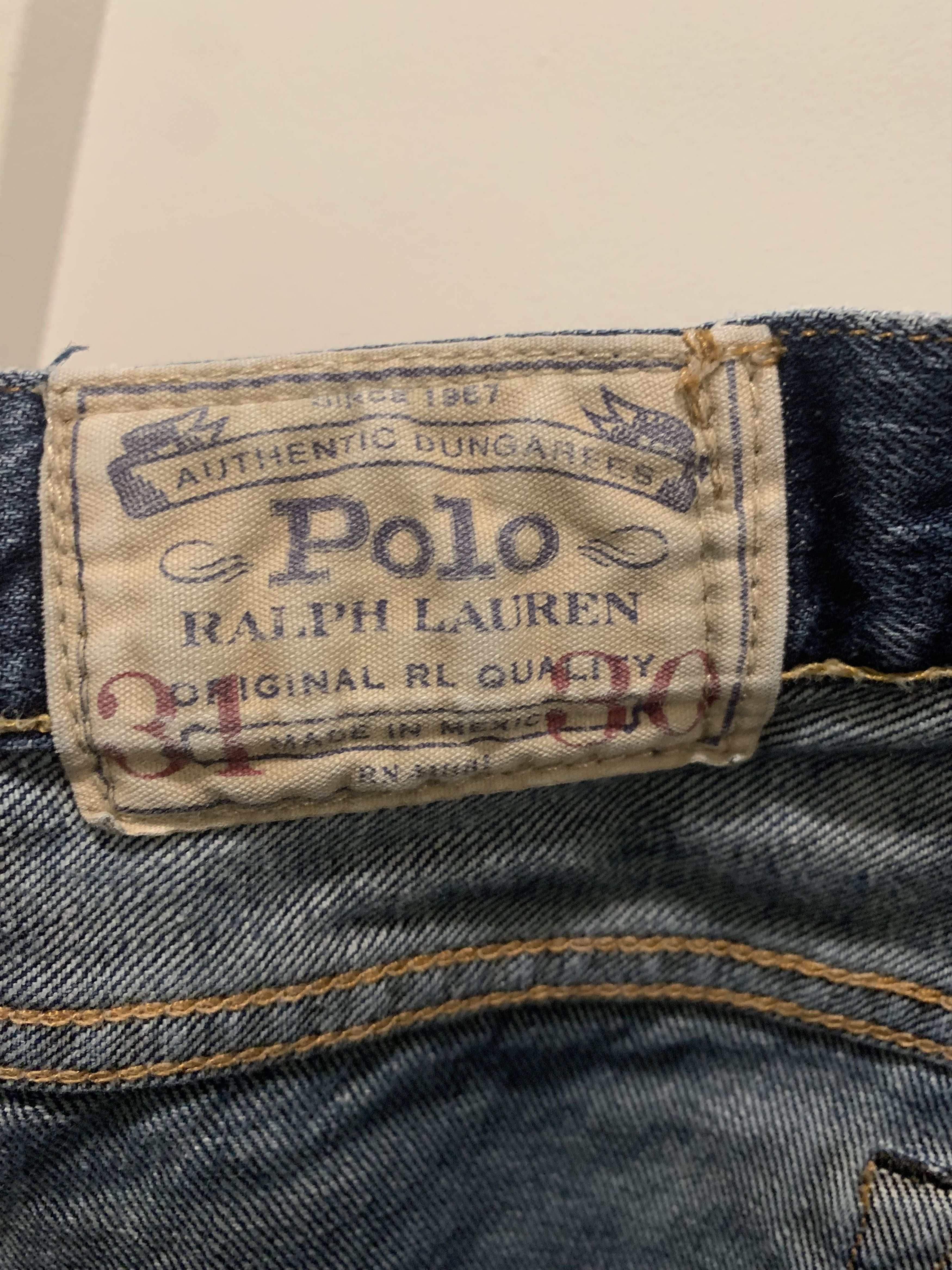 Polo Ralph Lauren × Vintage vintage polo jeans Size US 31 - 3 Thumbnail