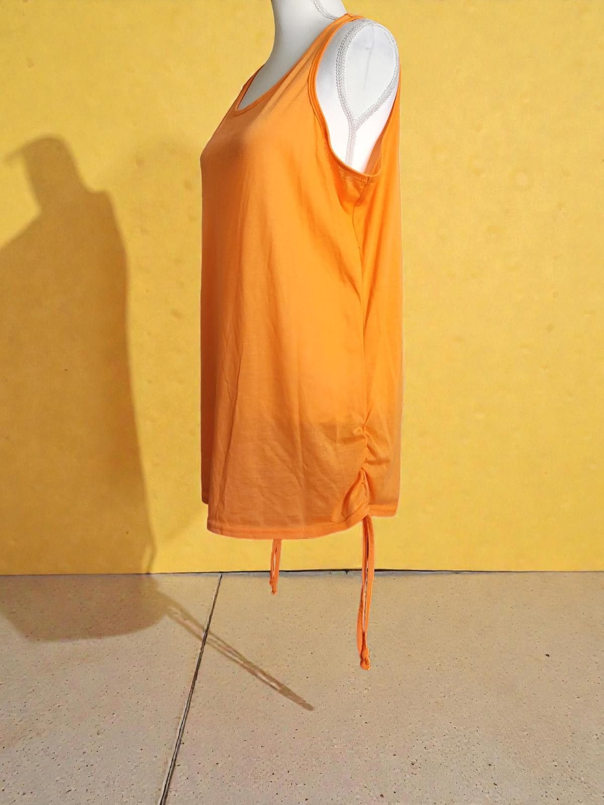 Other Jennifer Lauren Plus Orange Tank Top Size 1X Size XL / US 12-14 / IT 48-50 - 3 Thumbnail