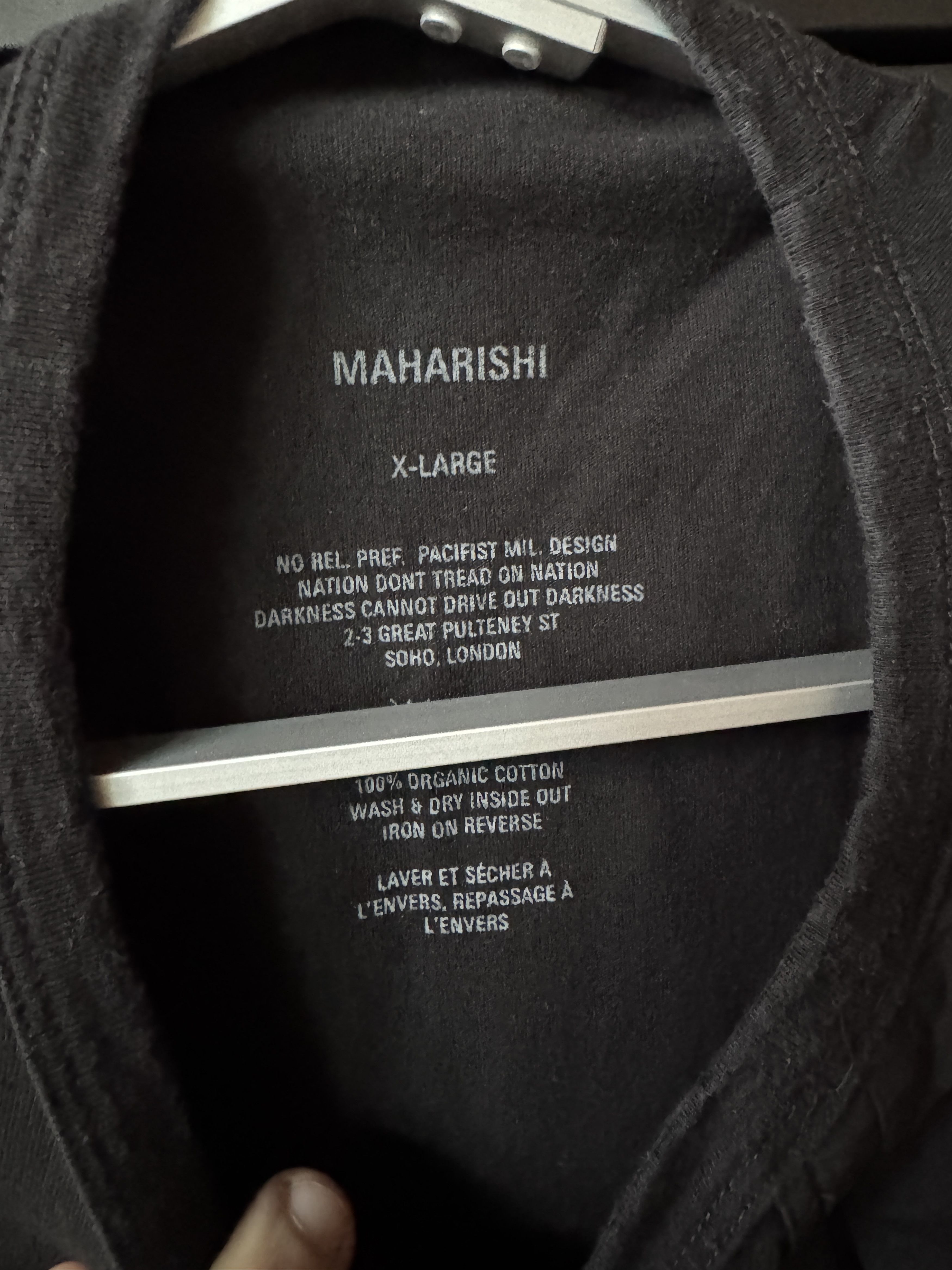 Maharishi Maharishi Catch Zip Pocket Long Sleeve OverShirt XL Size US XL / EU 56 / 4 - 4 Thumbnail