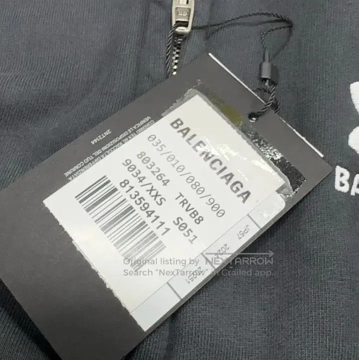 Balenciaga Balenciaga x Under Armour Black Zip-Up Hoodie. Size US XXS / EU 40 - 6 Thumbnail