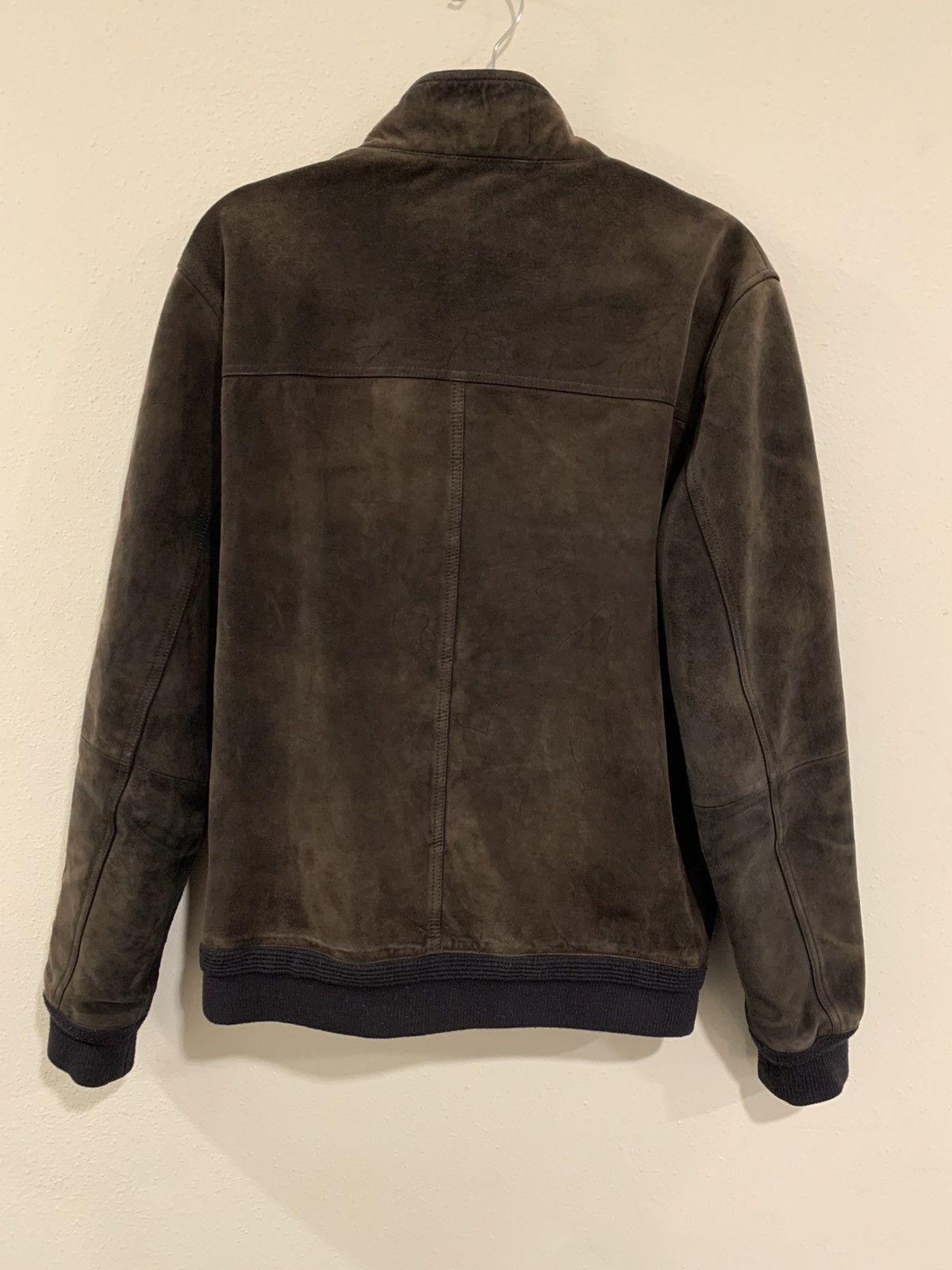 Slate & Stone slate & stone faded goat leather zip up jacket Size US S / EU 44-46 / 1 - 7 Thumbnail