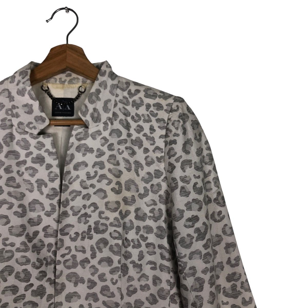 Armani Exchange 🔥Vtg Cropped Jacket Polkadot Full Print Armani Exchange Size US M / EU 48-50 / 2 - 6 Thumbnail