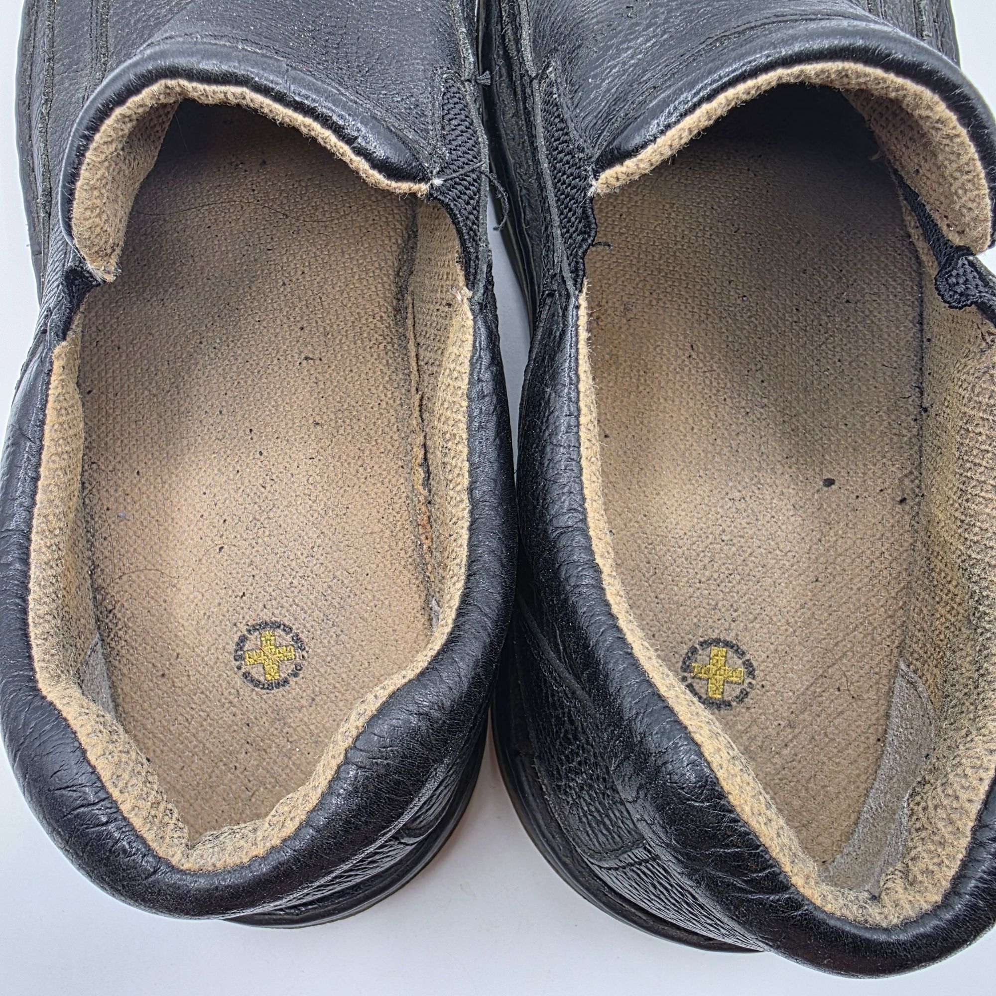Dr. Martens Dr. Martens Orson Mens Size 12 Black Leather Slip On Shoes C Size US 12 / EU 45 - 9 Thumbnail