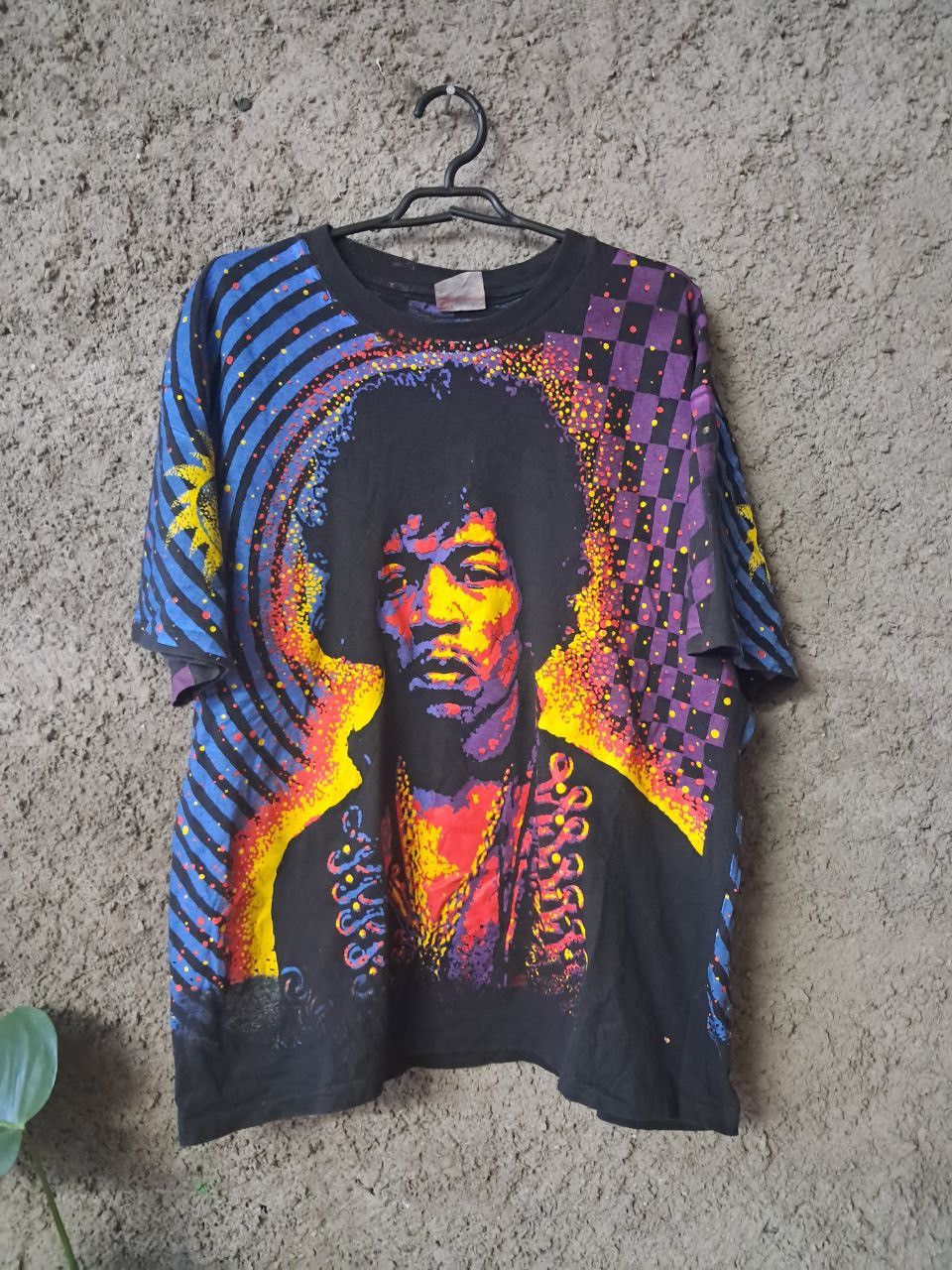 Hanes × Jimi Hendrix × Vintage 1992 jimi hendrix aop Size US XL / EU 56 / 4 - 4 Thumbnail