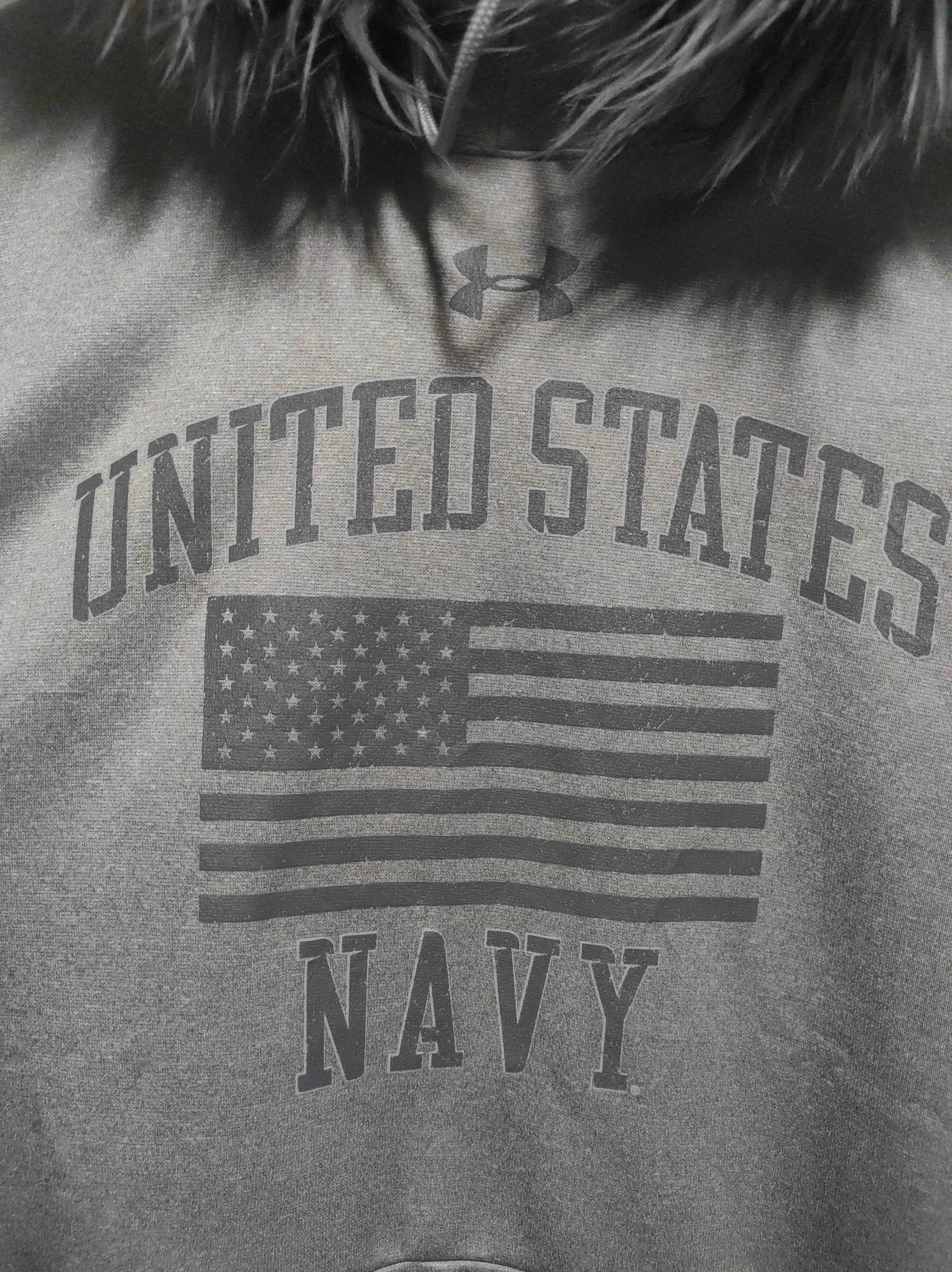 Under Armour Under Armour United State Navy Fur Hoodie LGB style Size US L / EU 52-54 / 3 - 4 Thumbnail