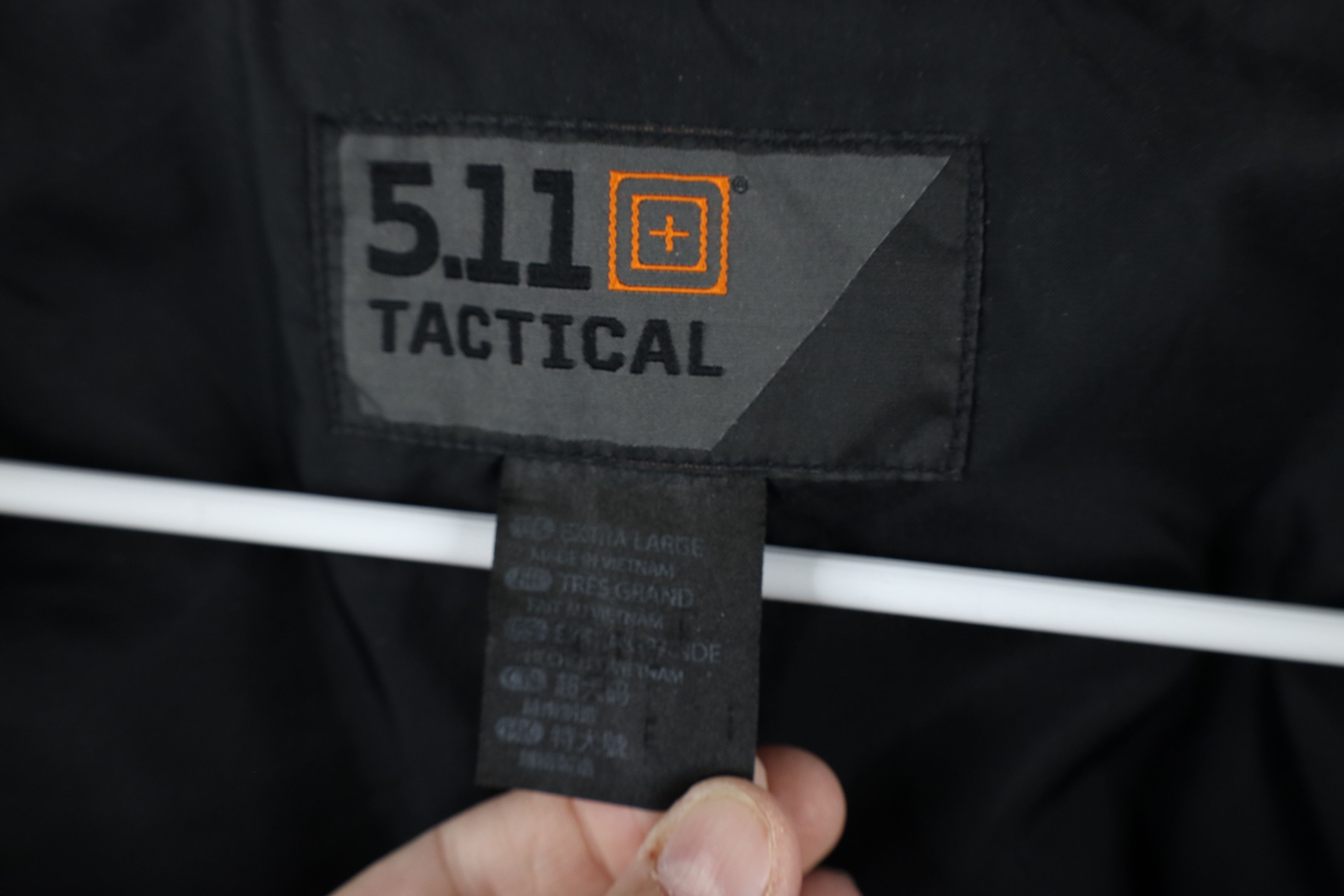 Vintage 5.11 Tactical Series 2.0 Uniform Full Zip Jacket Black Size US XL / EU 56 / 4 - 10 Thumbnail