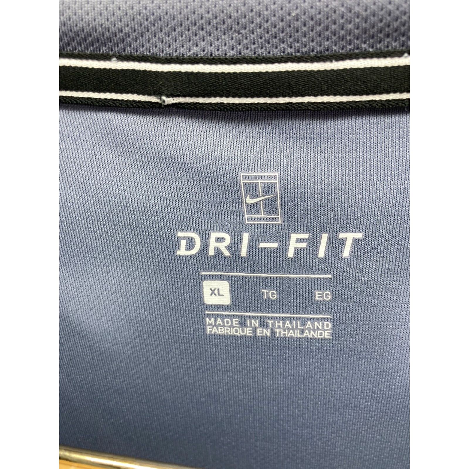 Nike Nike Dri-FIT Polo Shirt Men XL Gray Short Sleeve Button Pullover Golf Casual Size US XL / EU 56 / 4 - 4 Thumbnail