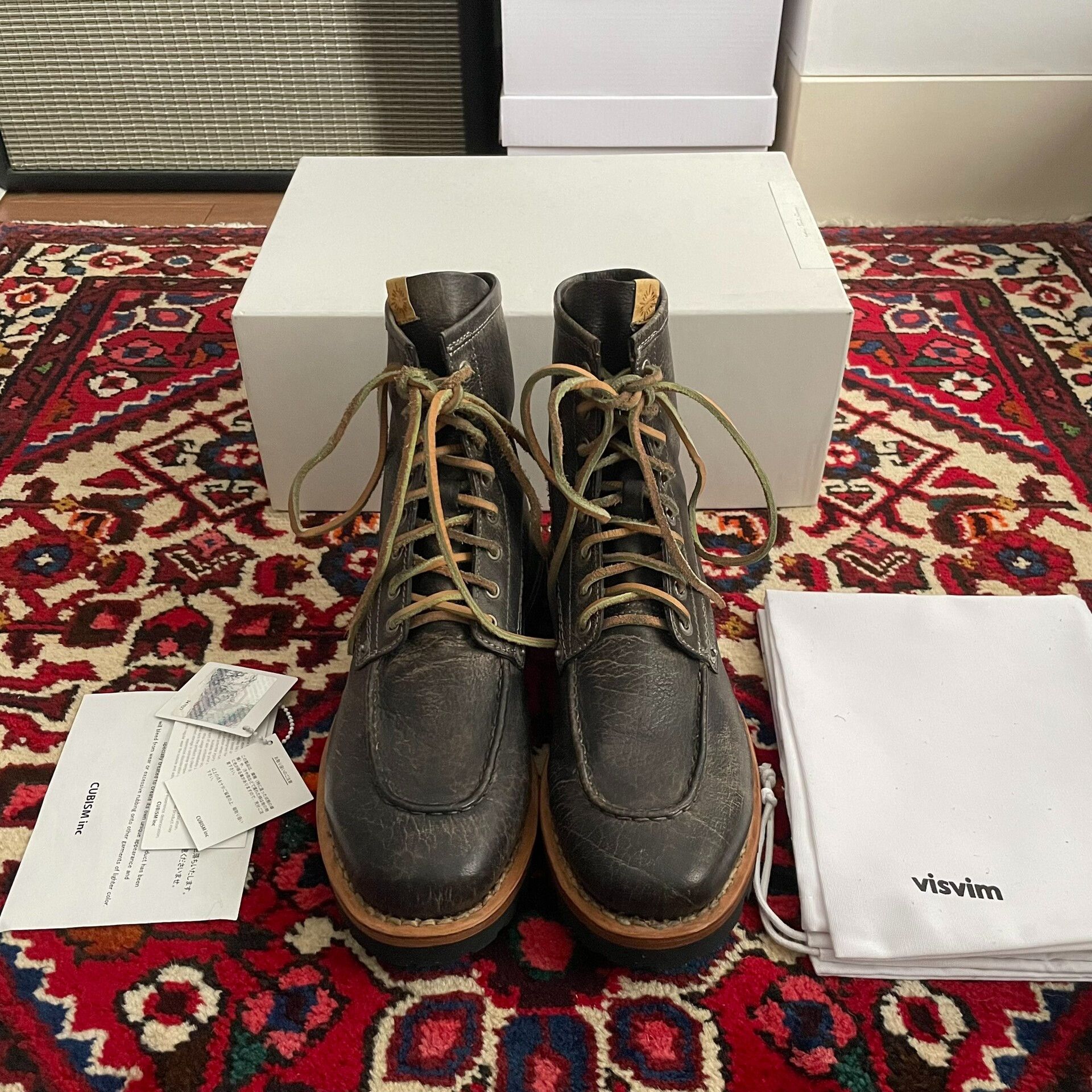 Visvim Visvim Vanguard Boots Folk Gray | Grailed