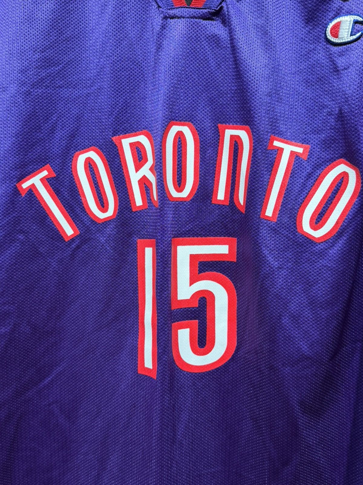 Champion Vintage Toronto Raptors Carter Jersey Size US XL / EU 56 / 4 - 4 Thumbnail