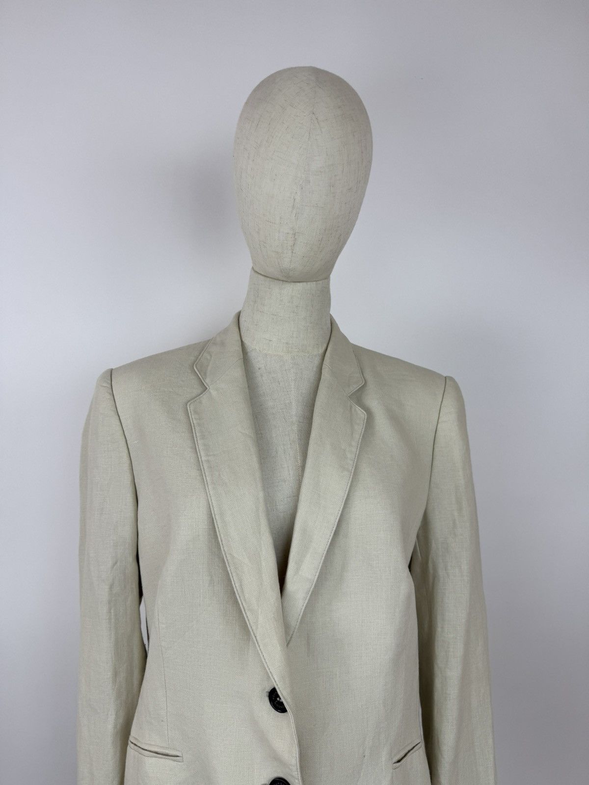Aquascutum Aquascutum London Linen Blazer jacket old money preppy style Size XL / US 12-14 / IT 48-50 - 2 Thumbnail