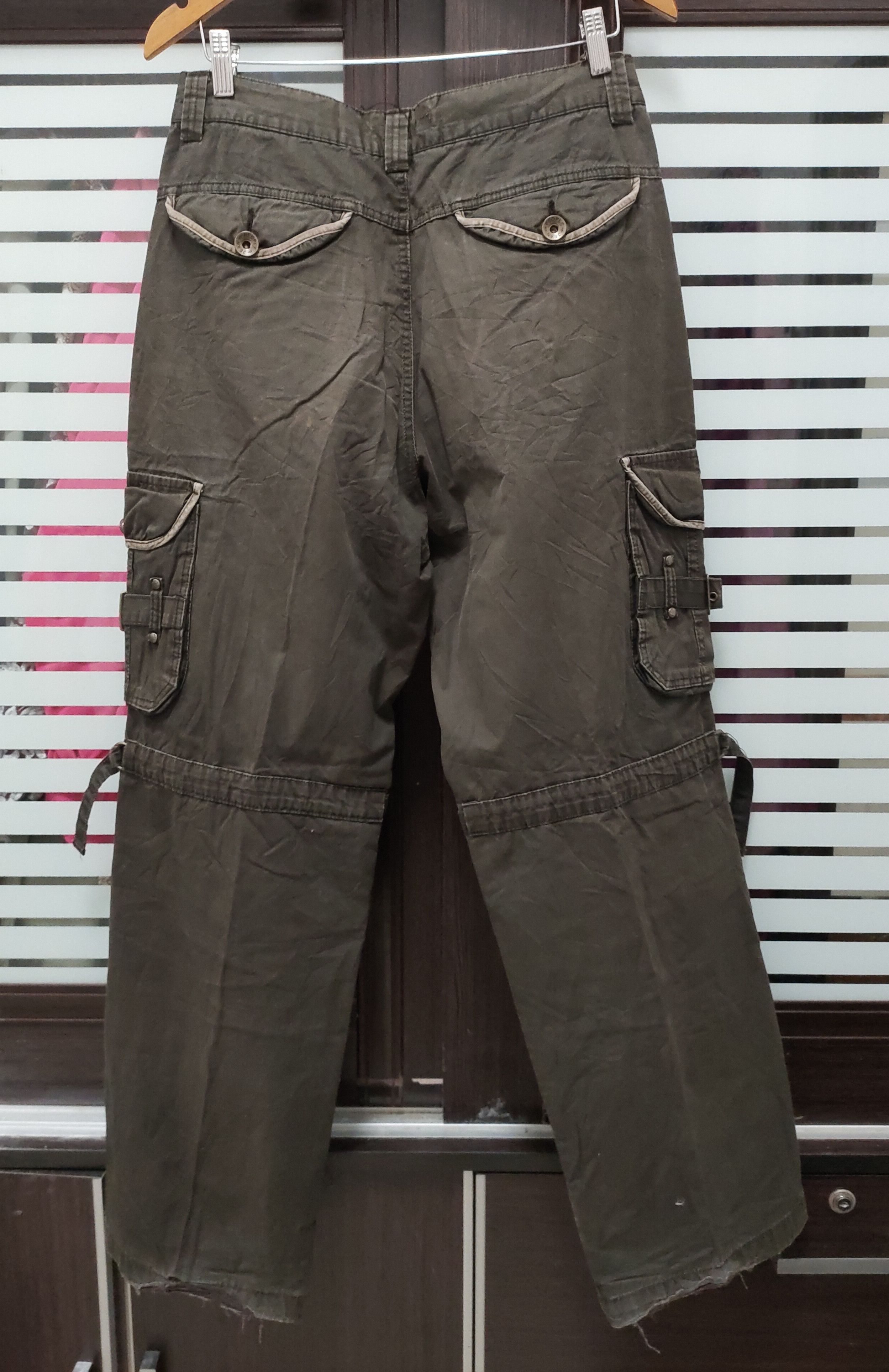 Japanese Brand 💥Seditionaries X Japanese Brand Cargo Pants Baggy Style💥 Size US 32 / EU 48 - 9 Thumbnail