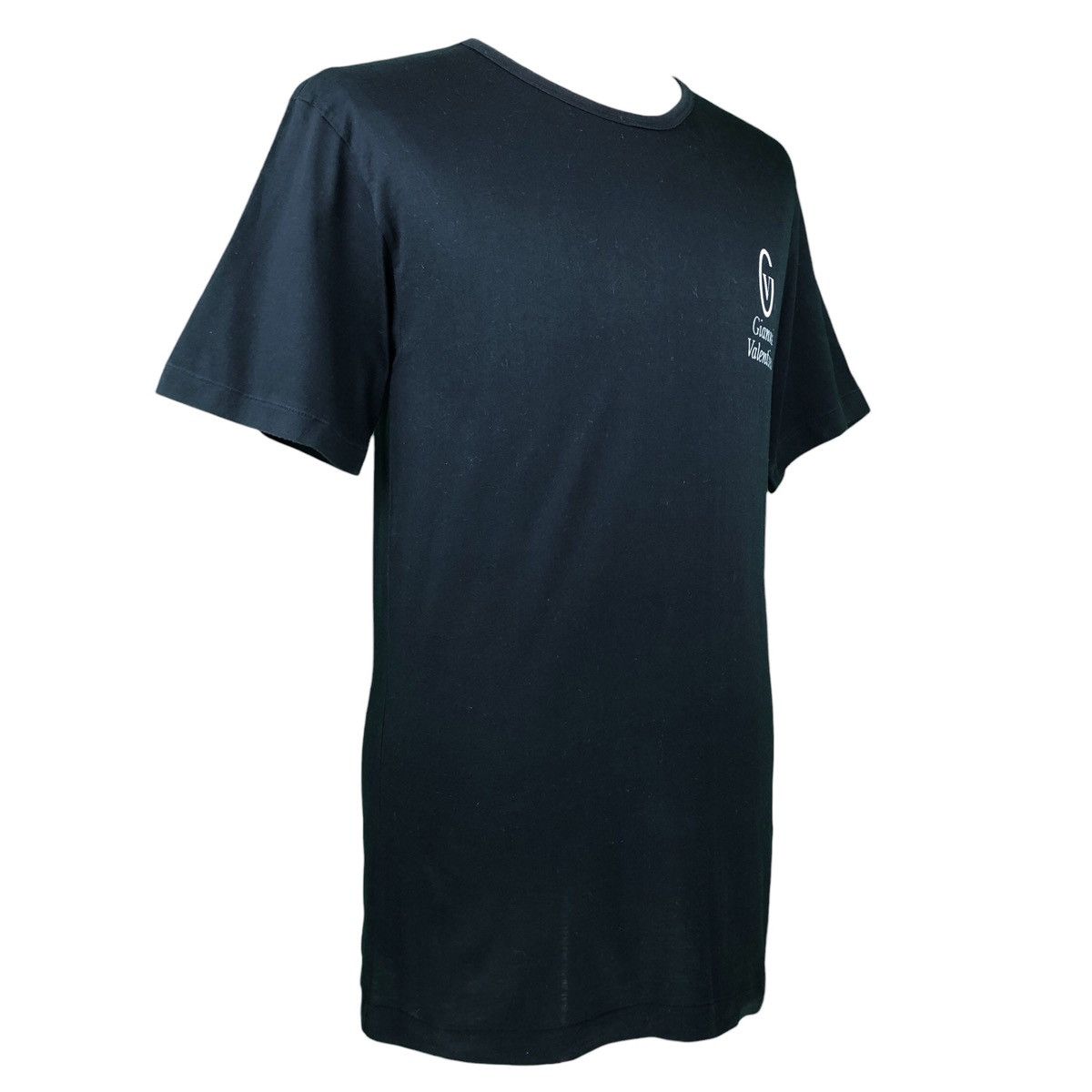 Gianni Valentino × Valentino × Vintage Vintage Gianni Valentino Logo Black Tee Shirt L Fit M Size US M / EU 48-50 / 2 - 7 Thumbnail