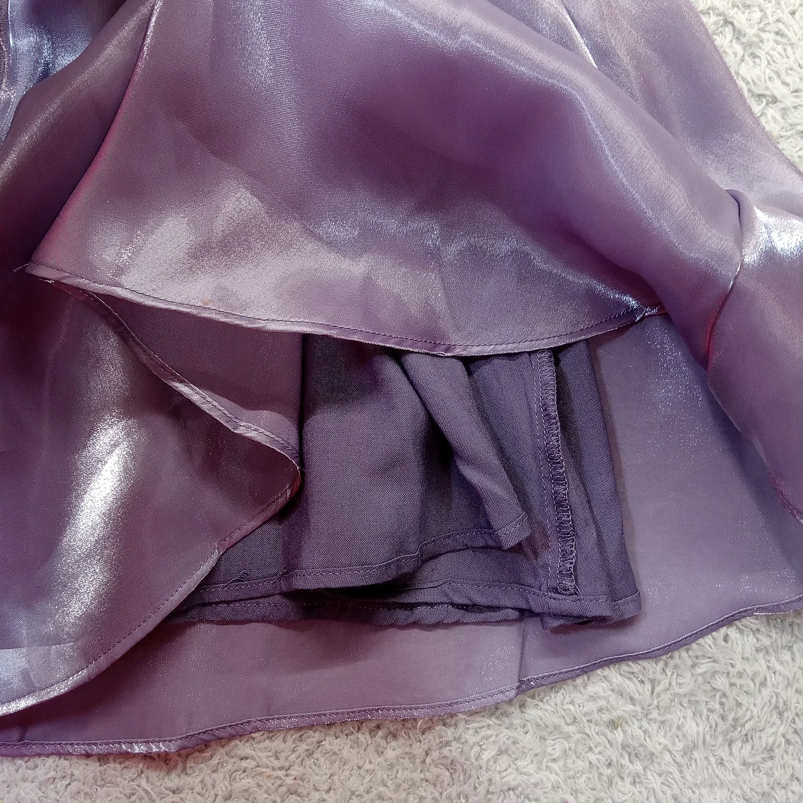 & Other Stories New Mittoshop Dress Women's S Balloon Sleeve Purple Size S / US 4 / IT 40 - 4 Thumbnail