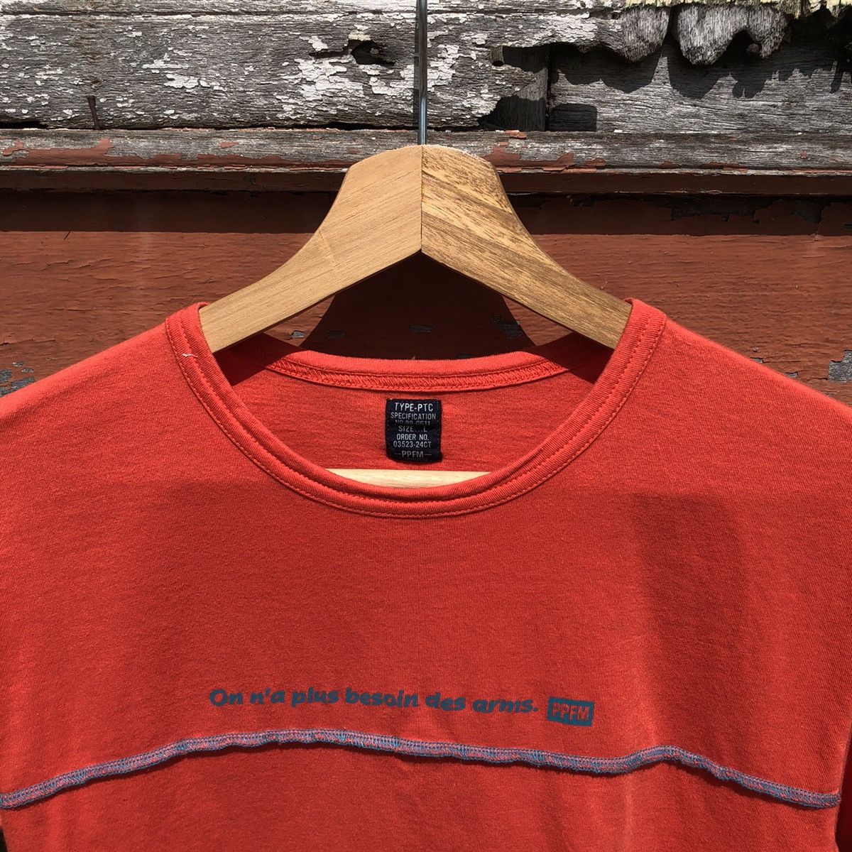 PPFM PPFM On N’a Plus Besoin Des Arms Tshirt Size US L / EU 52-54 / 3 - 5 Thumbnail